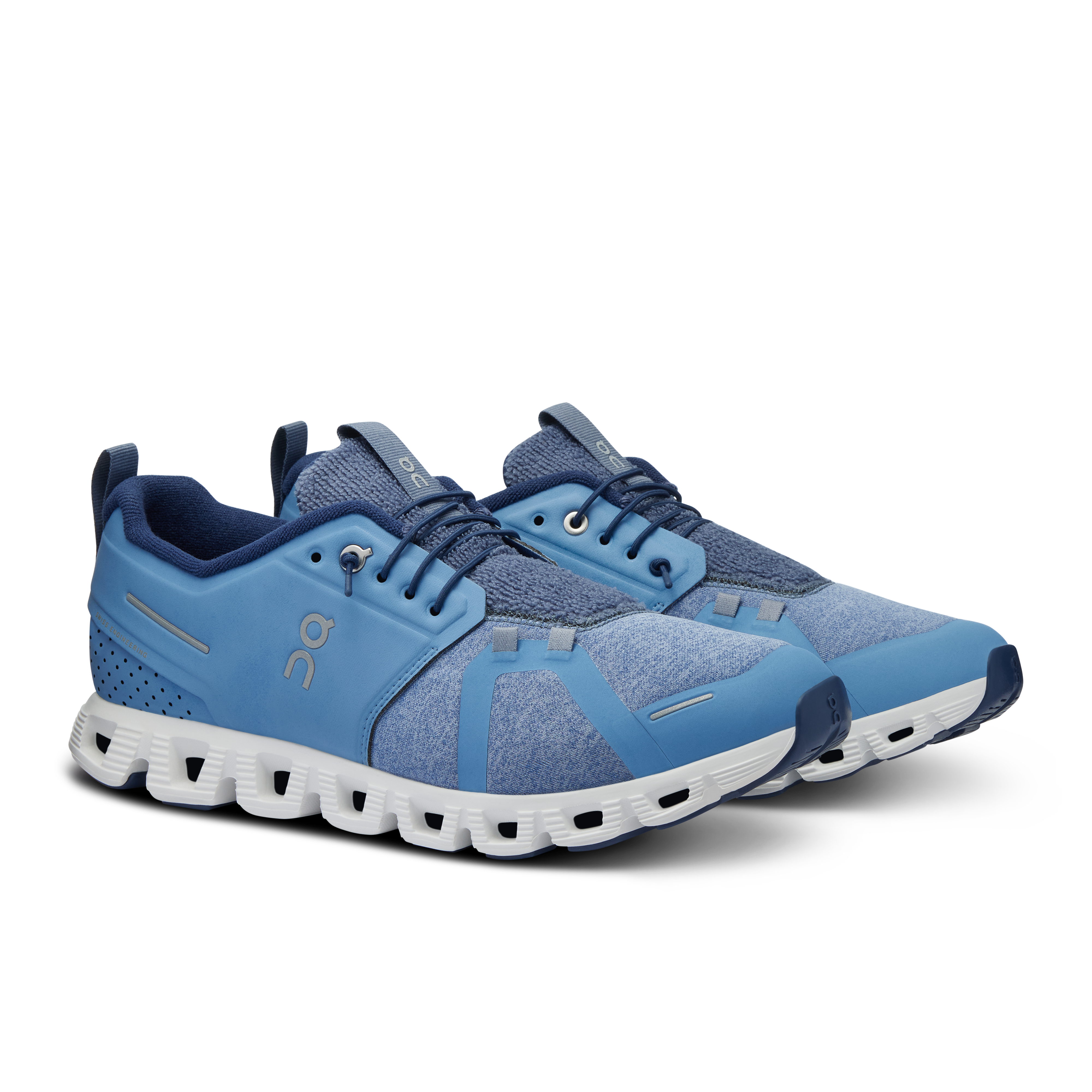 On Cloud 5 Terry Neptune & White Men Active life Shoes