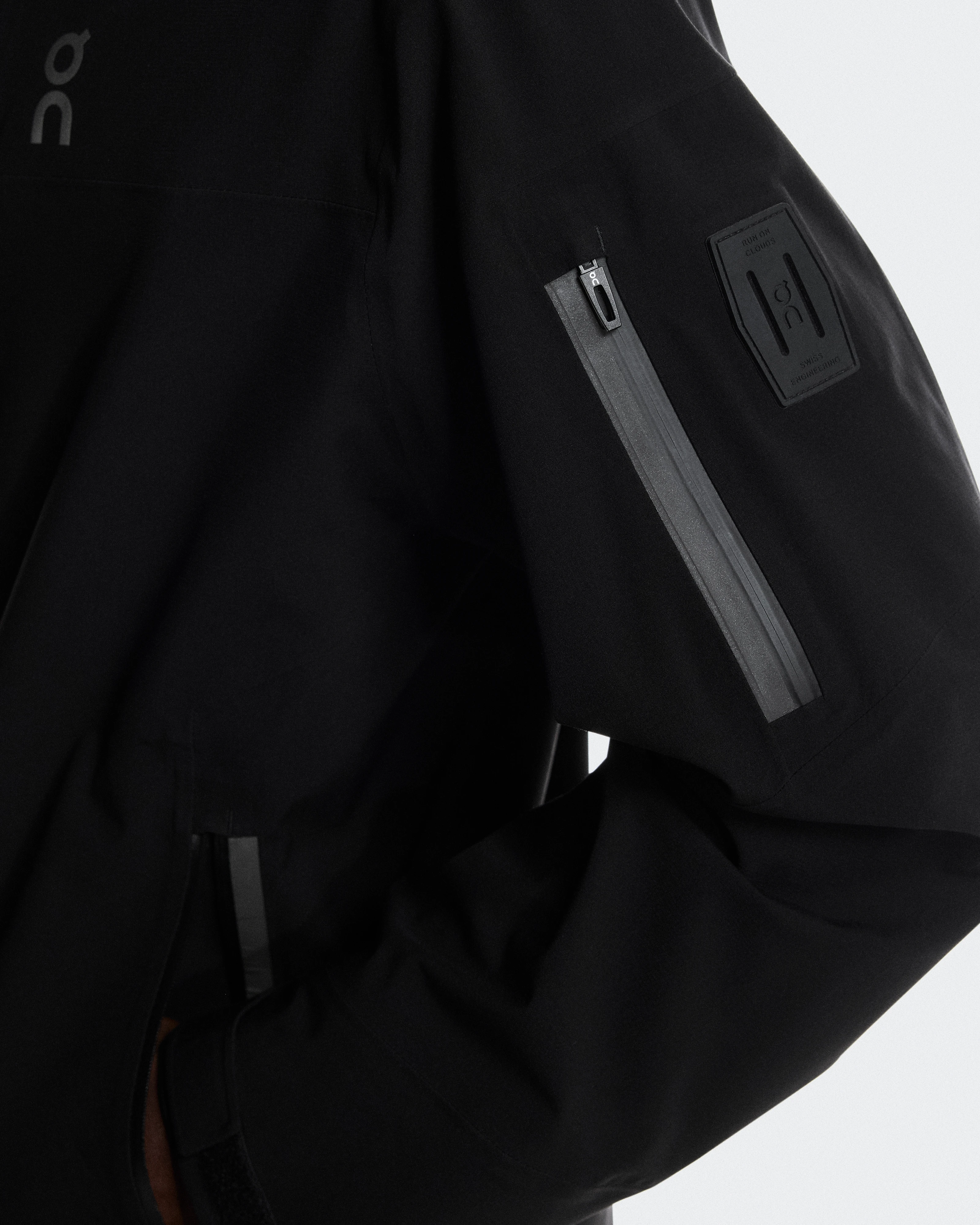 On Trek Jacket Black Herren Jacken & Westen