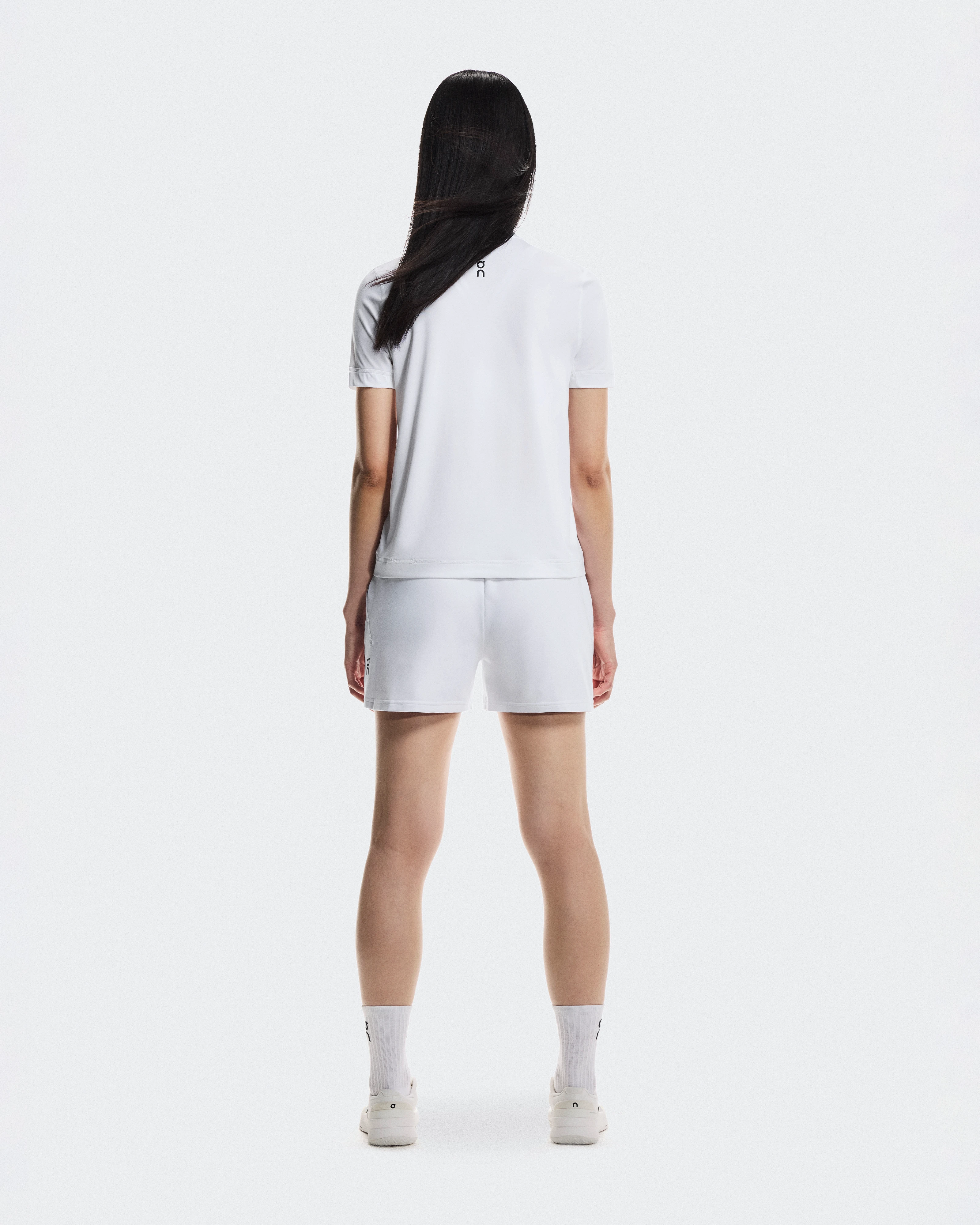 On Courtside Shorts White Women Shorts