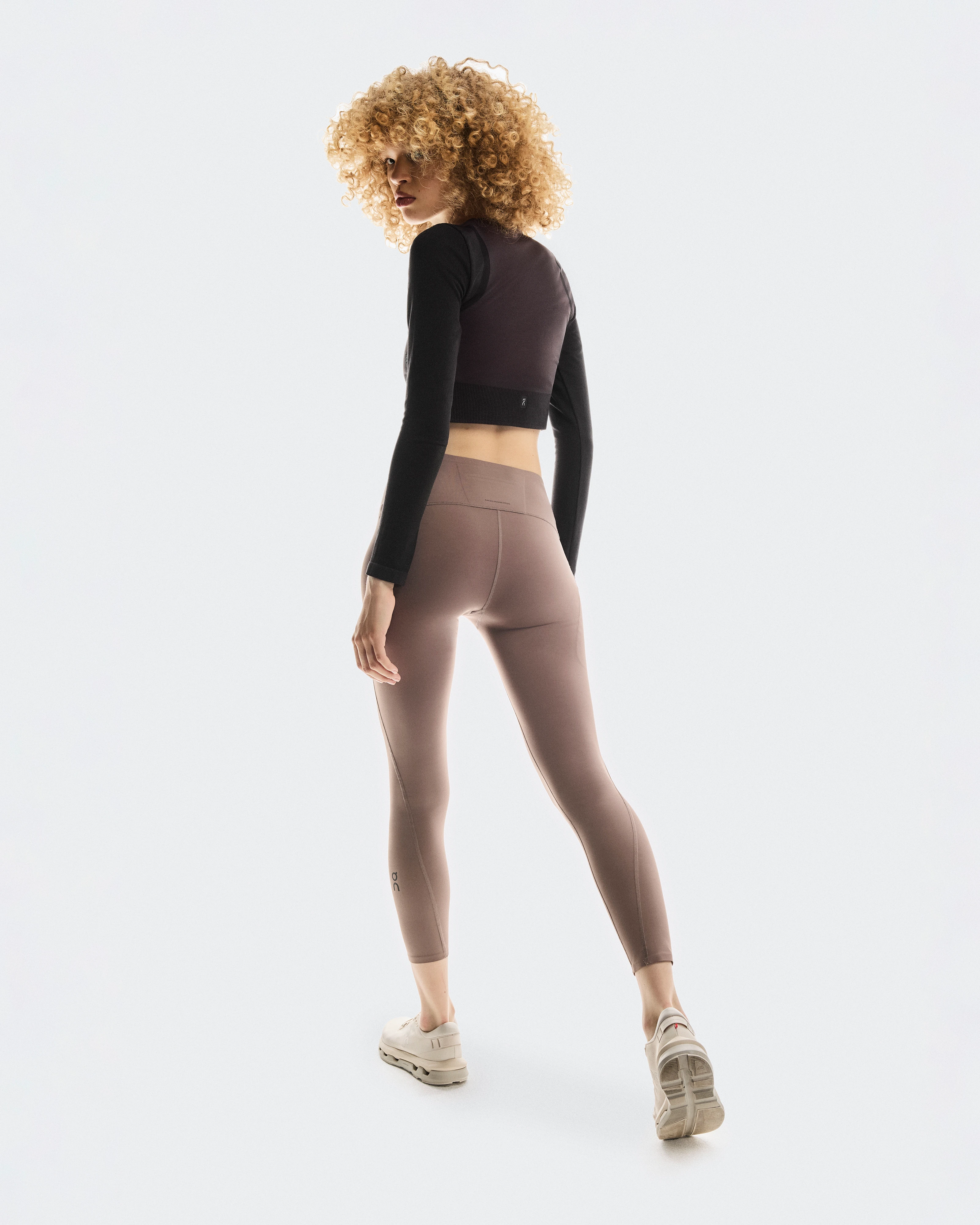 On Studio Tights 7/8 Ash Women Tights