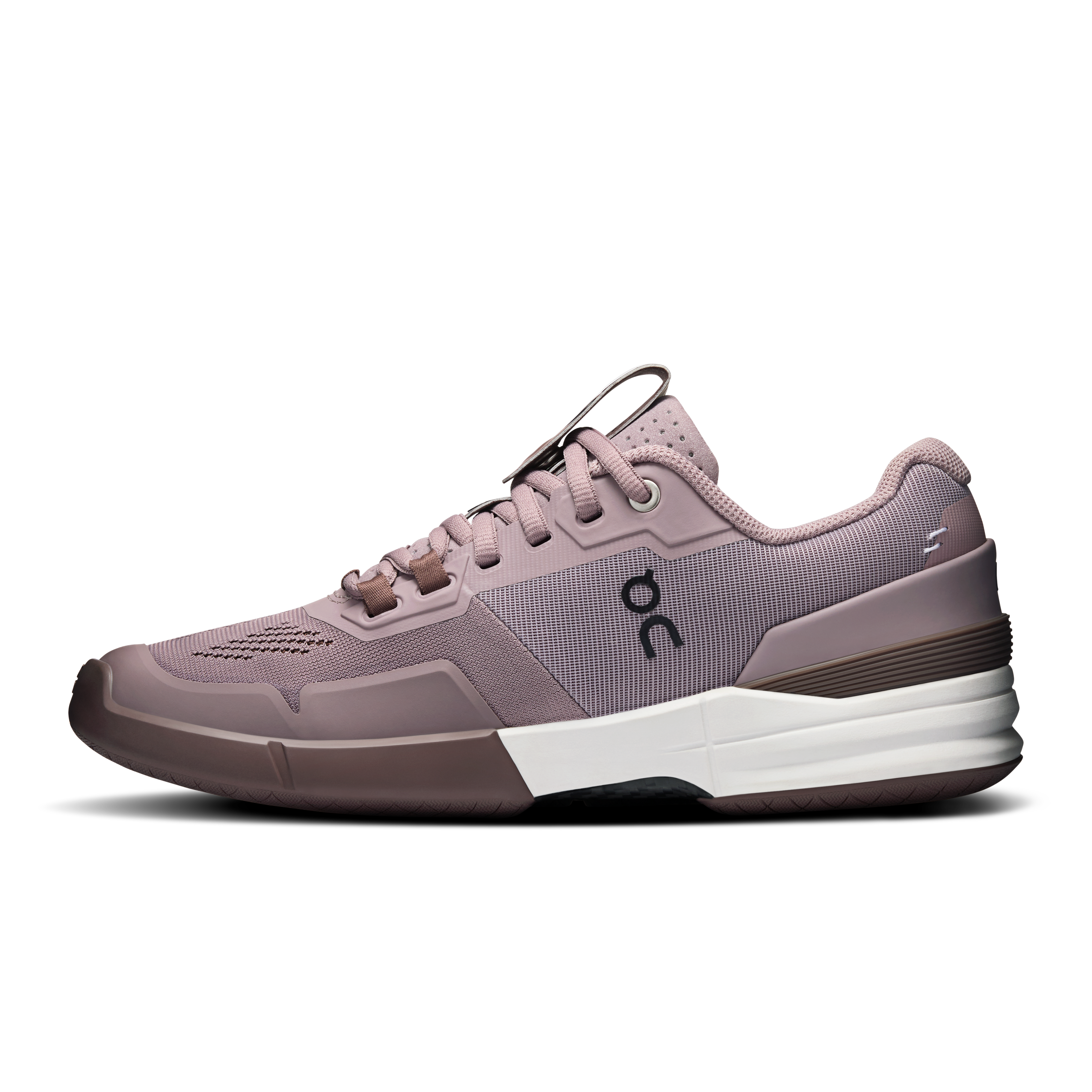 On THE ROGER Pro Heron & Grape Women Tennis Shoes