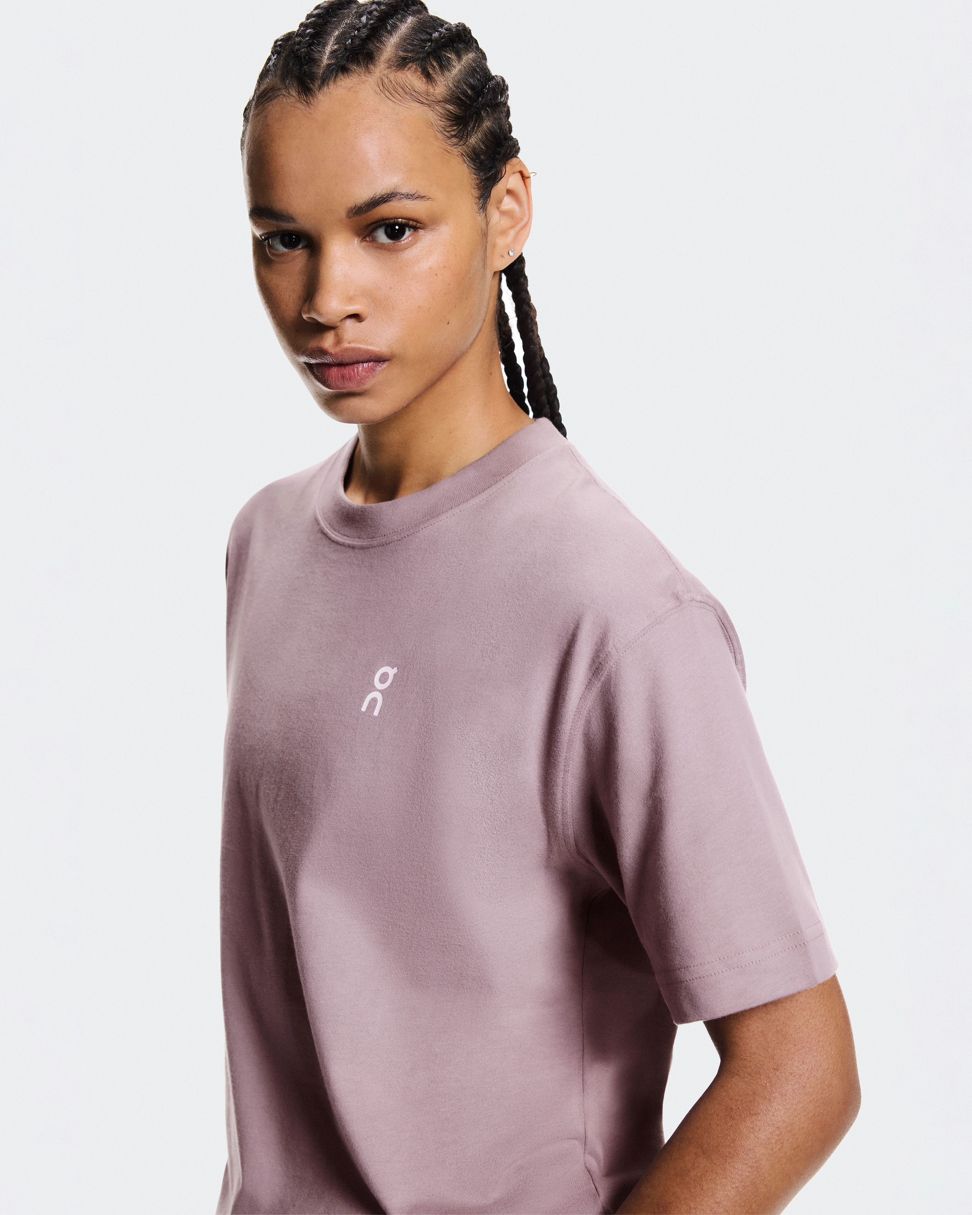 On Club-T Avant Heron Women Tops and t-shirts