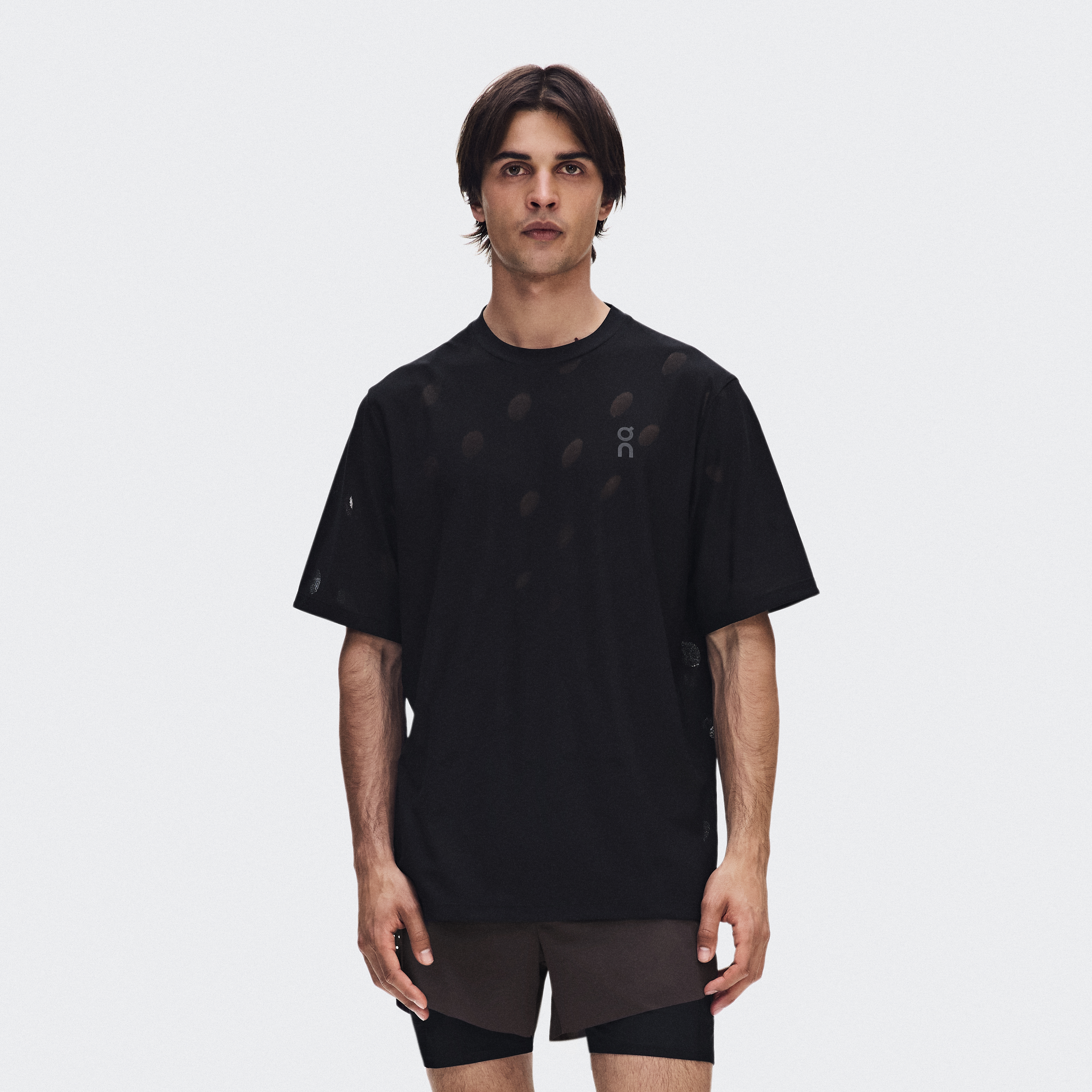 Zero-T Breathe Short-Sleeve Shirt in Black