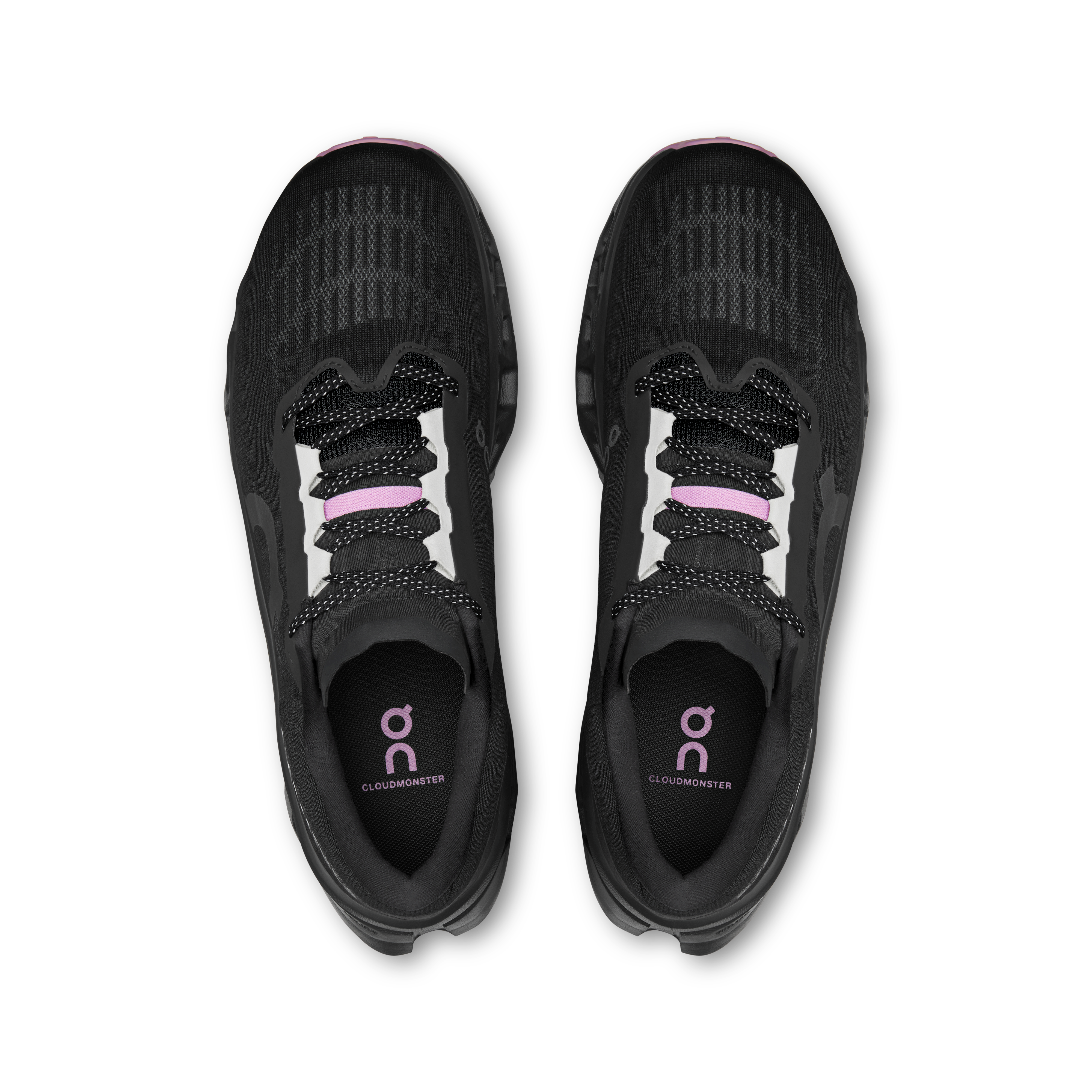 On Cloudmonster 3 Black & Eclipse Hombre Road running Calzado