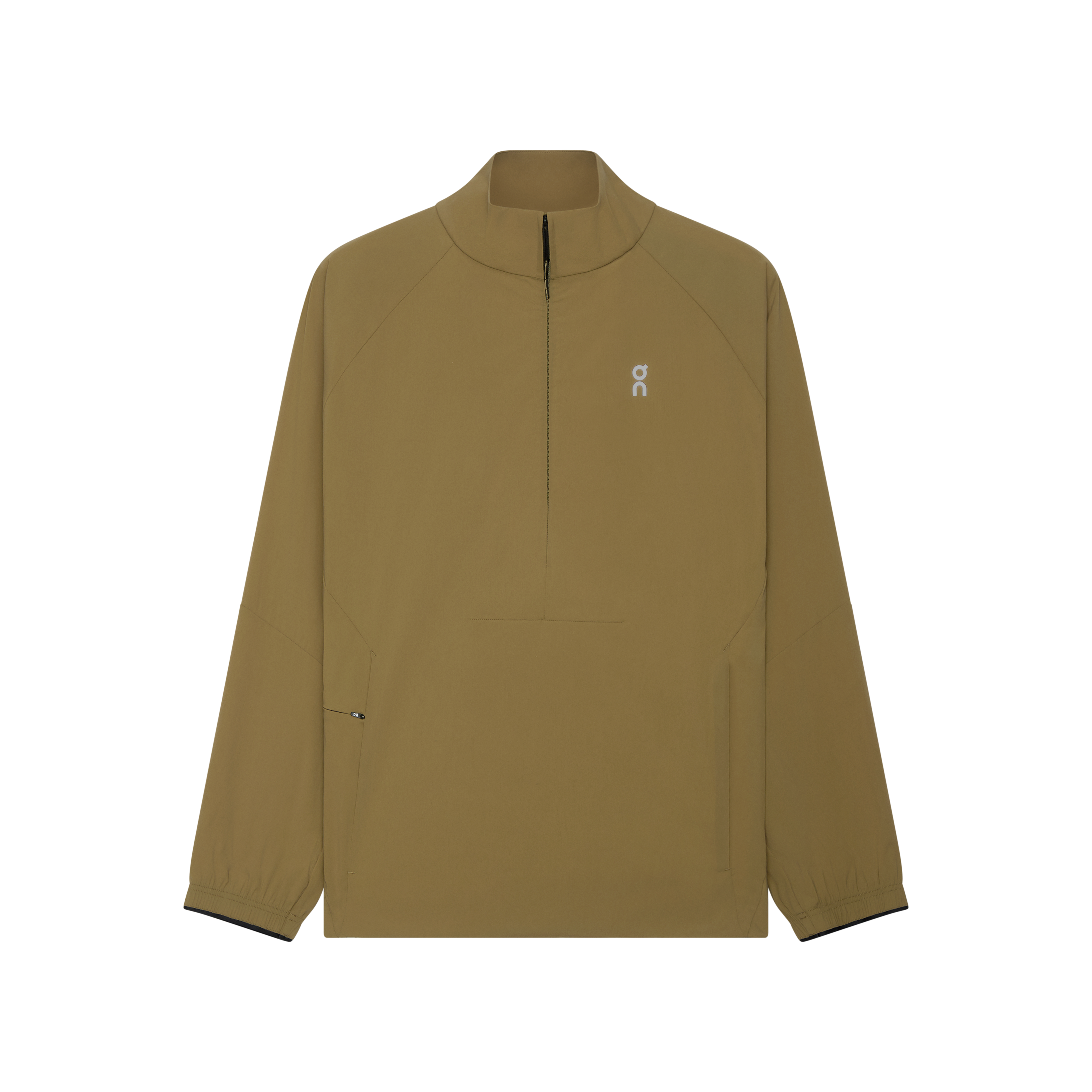 All-Day 1/2 Zip Jacket in Nutmeg