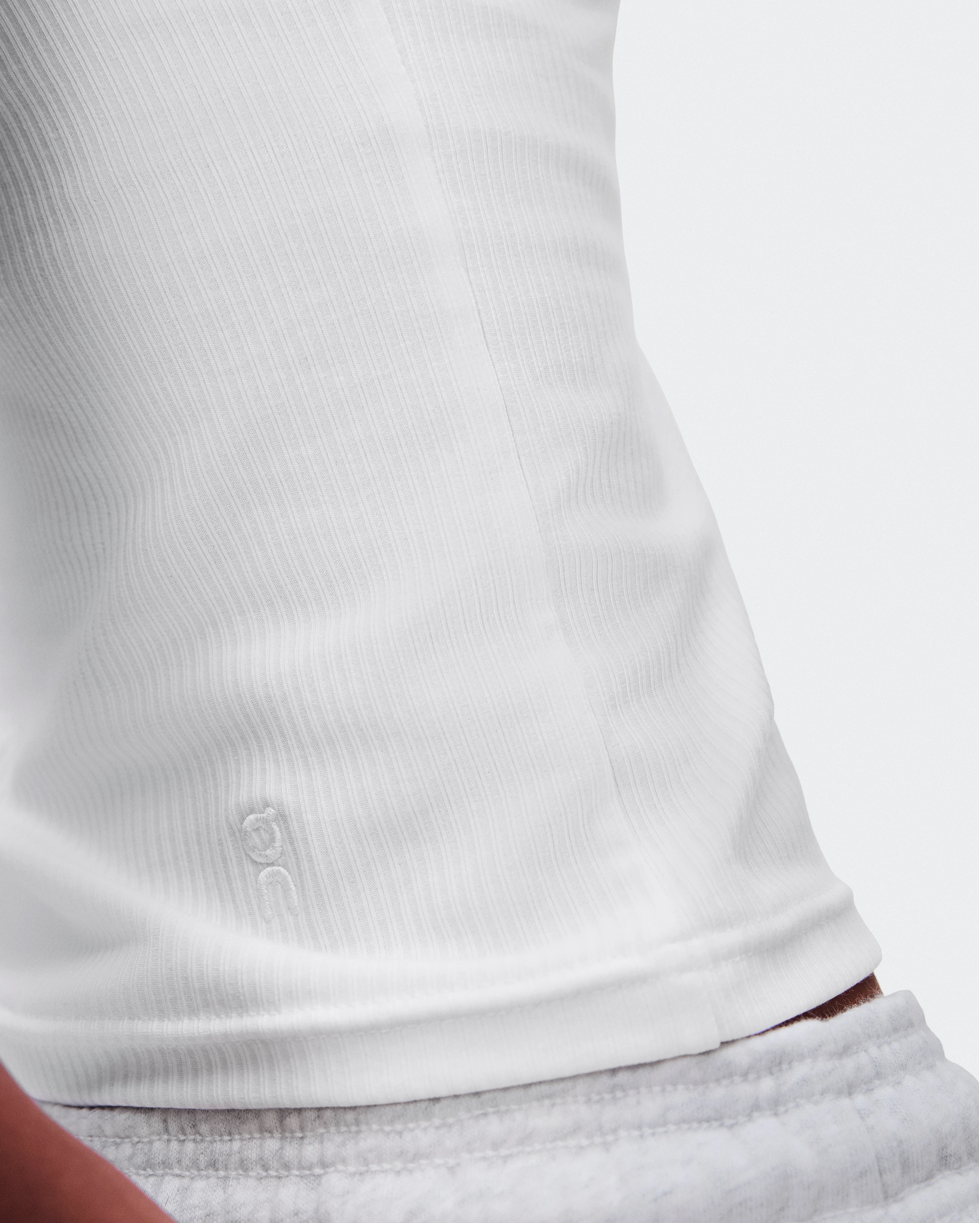 On All-Day Ribbed Tank White Women Tops and t-shirts