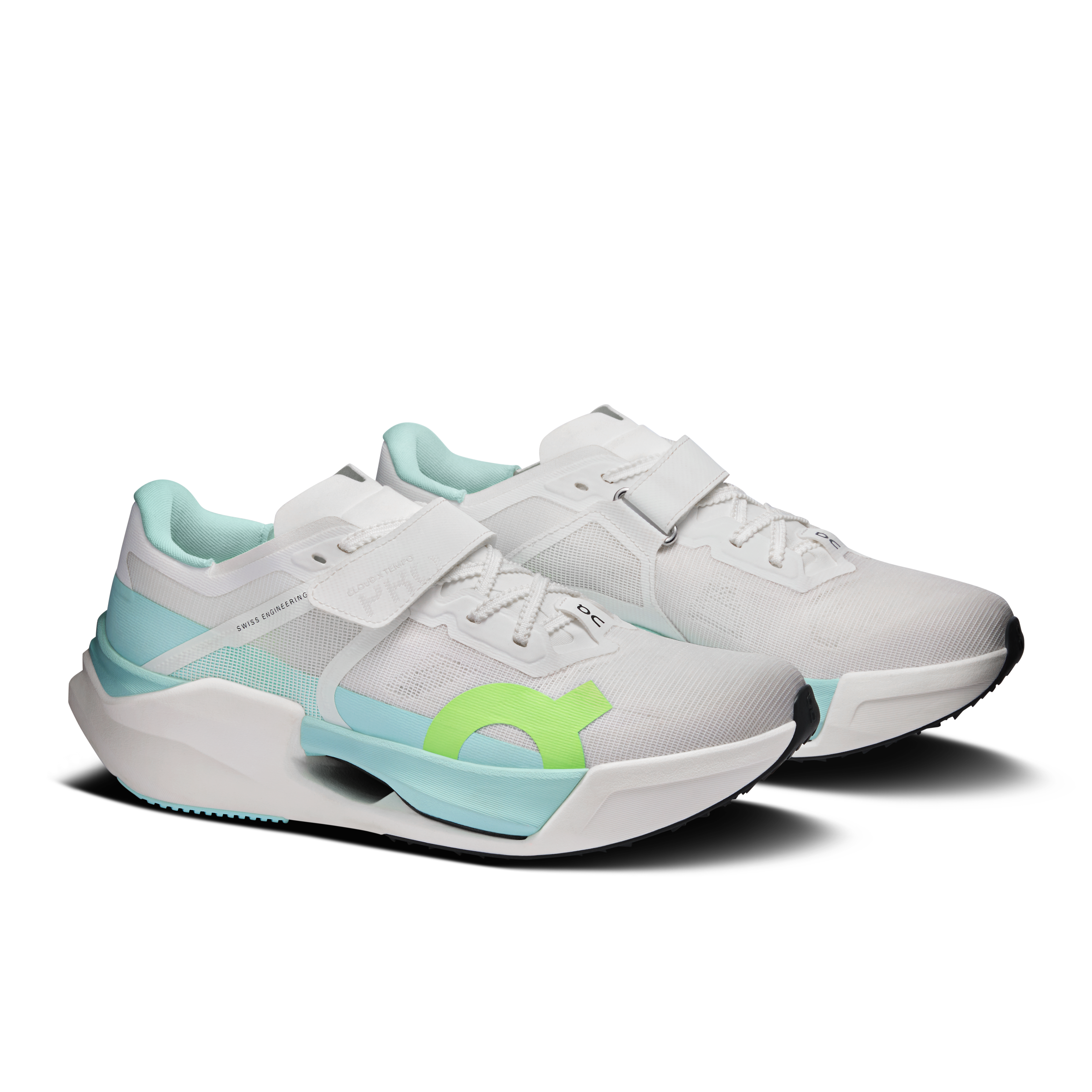 On Cloud X Tempo Pro White & Celeste Men training_shoes Shoes