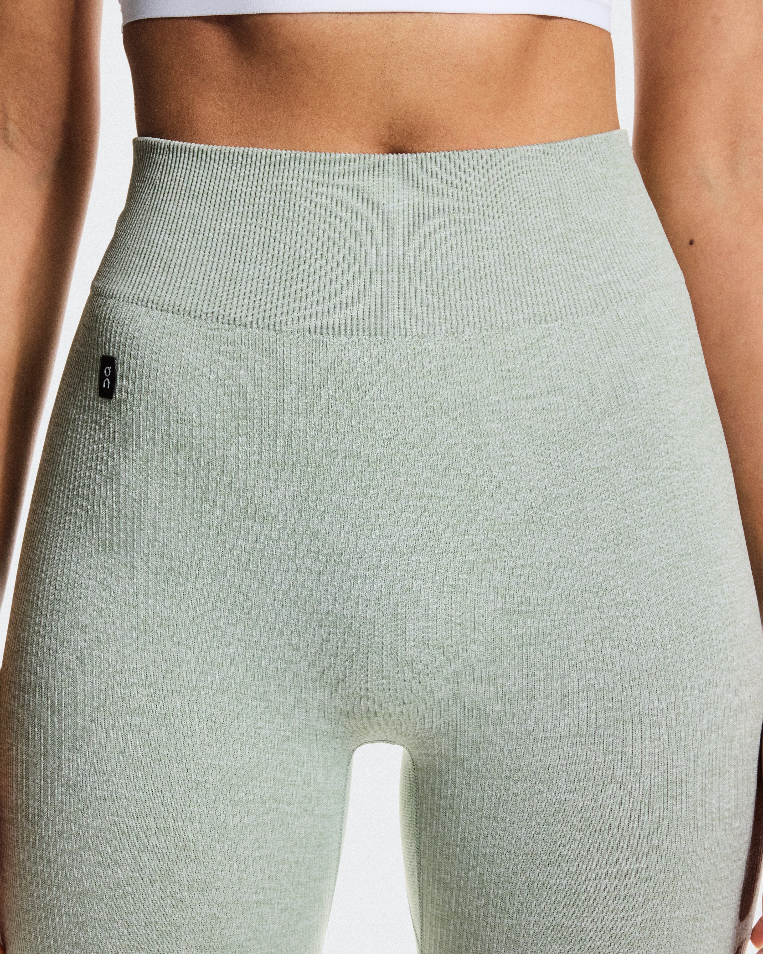 On Studio Knit Tights Mineral Heather Women Tights