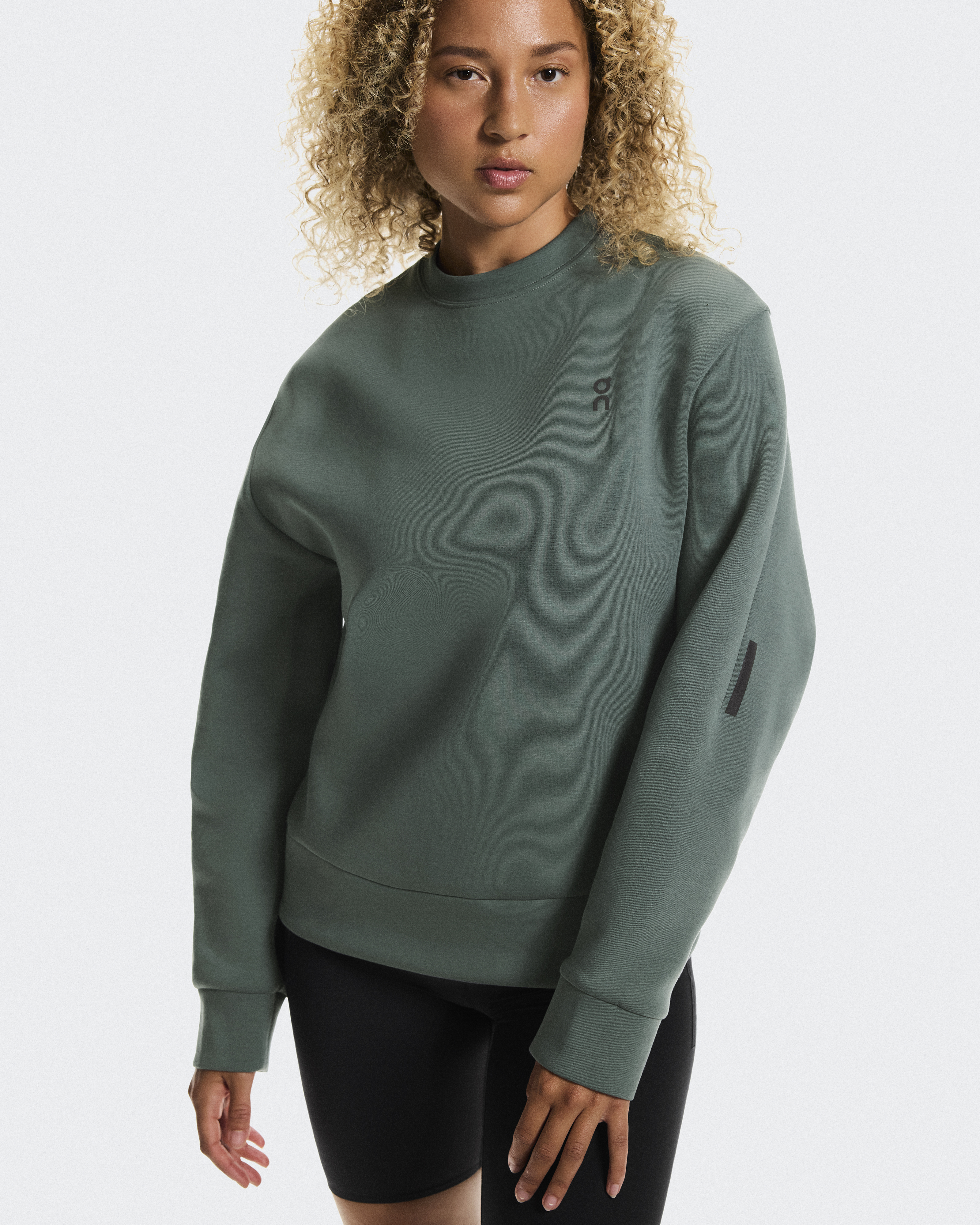 Women's Focus Tech Crew | Green | On United States