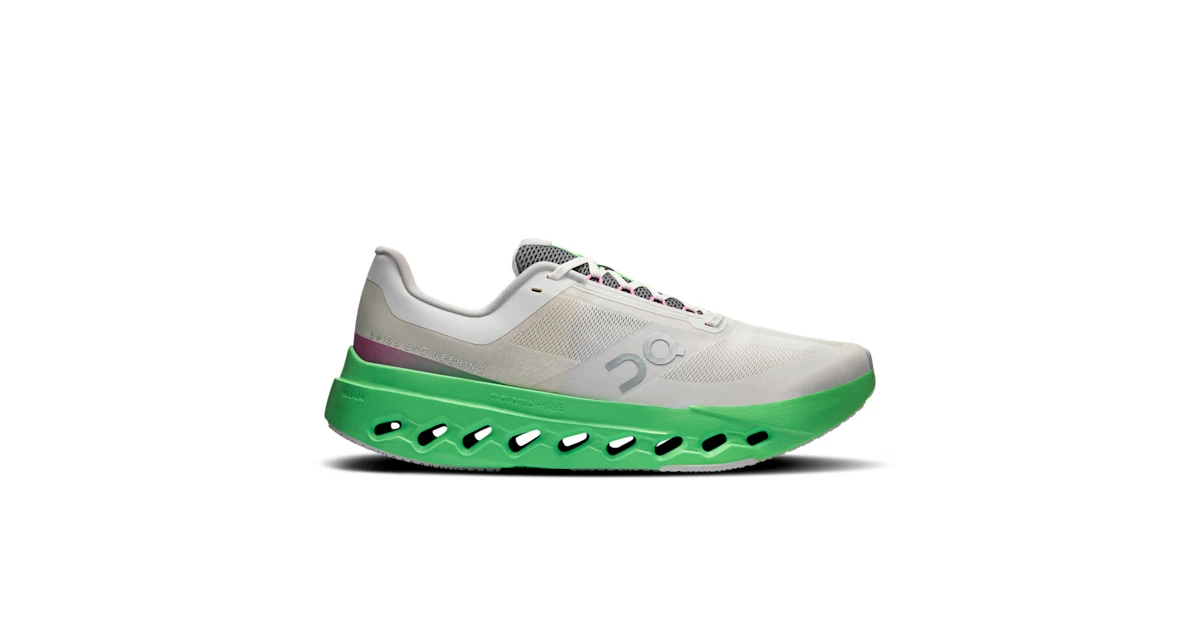 Men's Cloudsurfer Next | Grey & Green | On United States Men's Cloudsurfer Next | Grey & Green | On United States