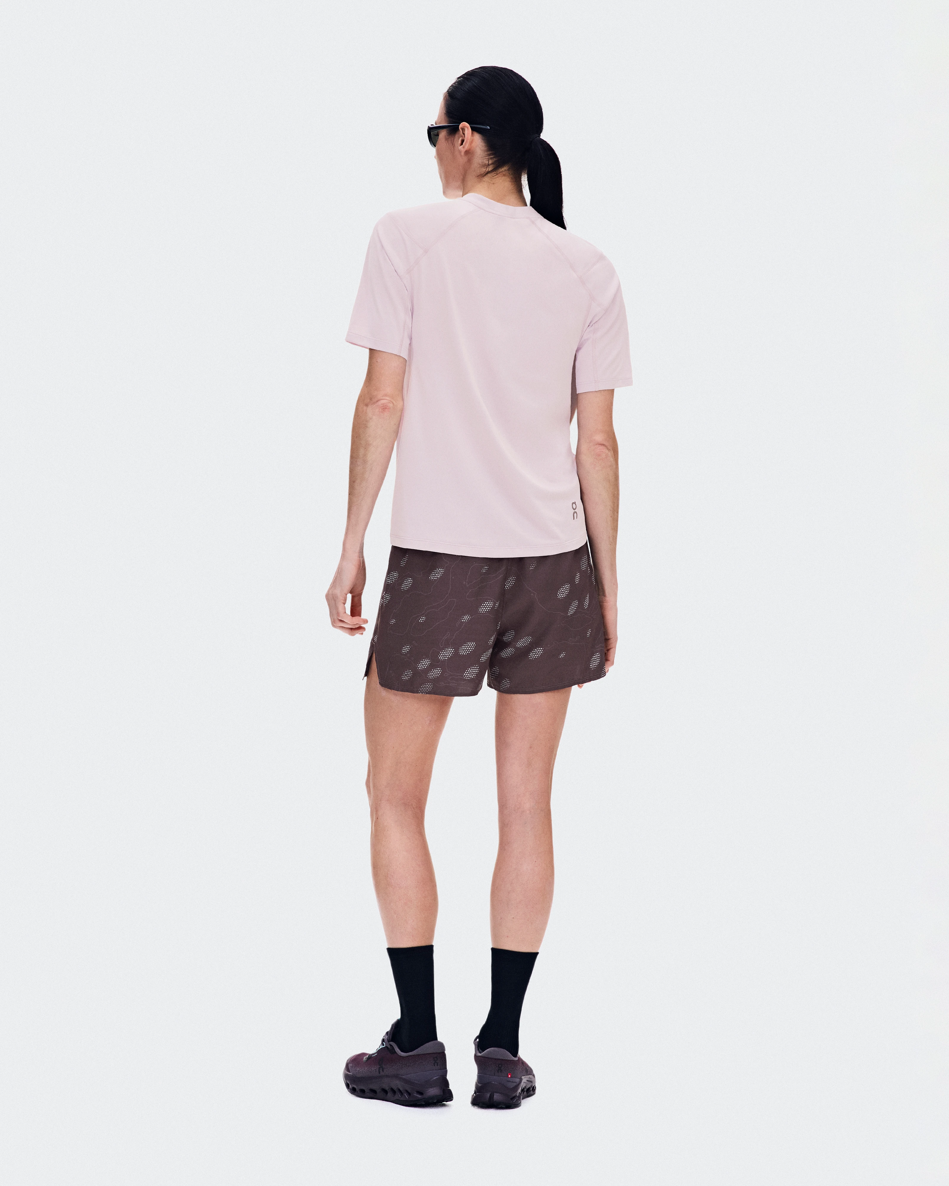 On Trail Shorts Mulberry Women Shorts