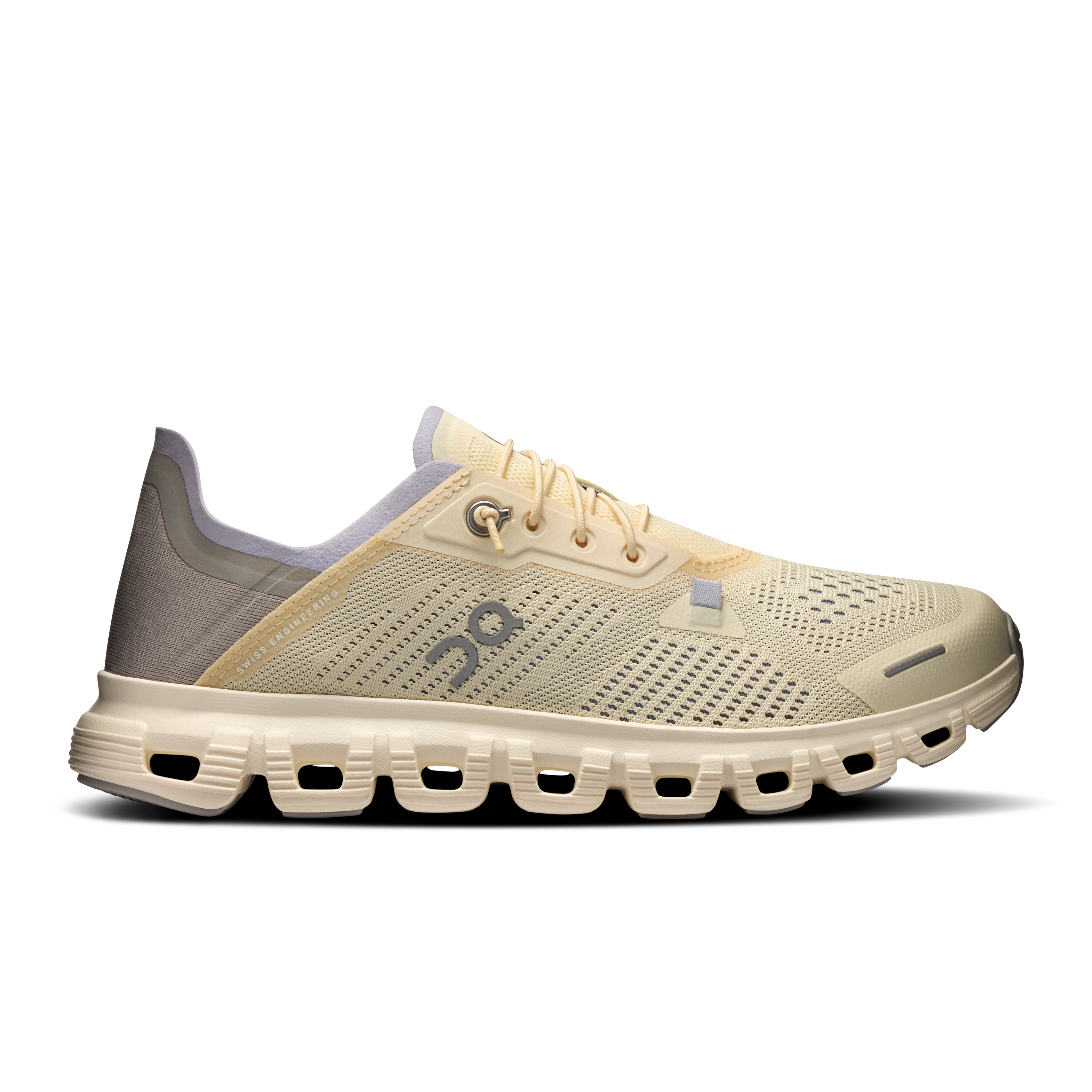 On Cloud 6 Coast Yellow Grey Women Women – Travel Shoes