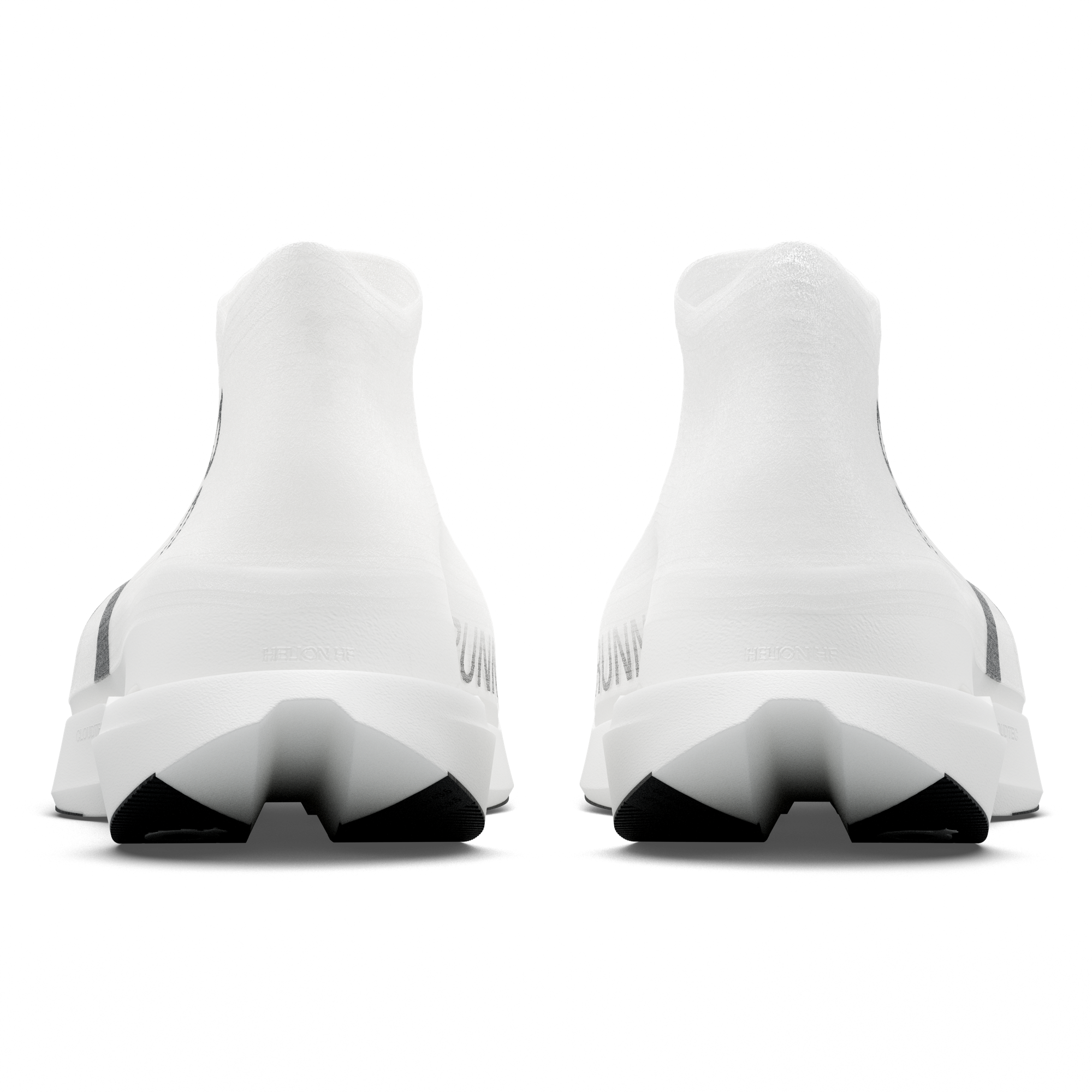 On Coudboom Strike LS Kuota White&Black Women Road running Shoes