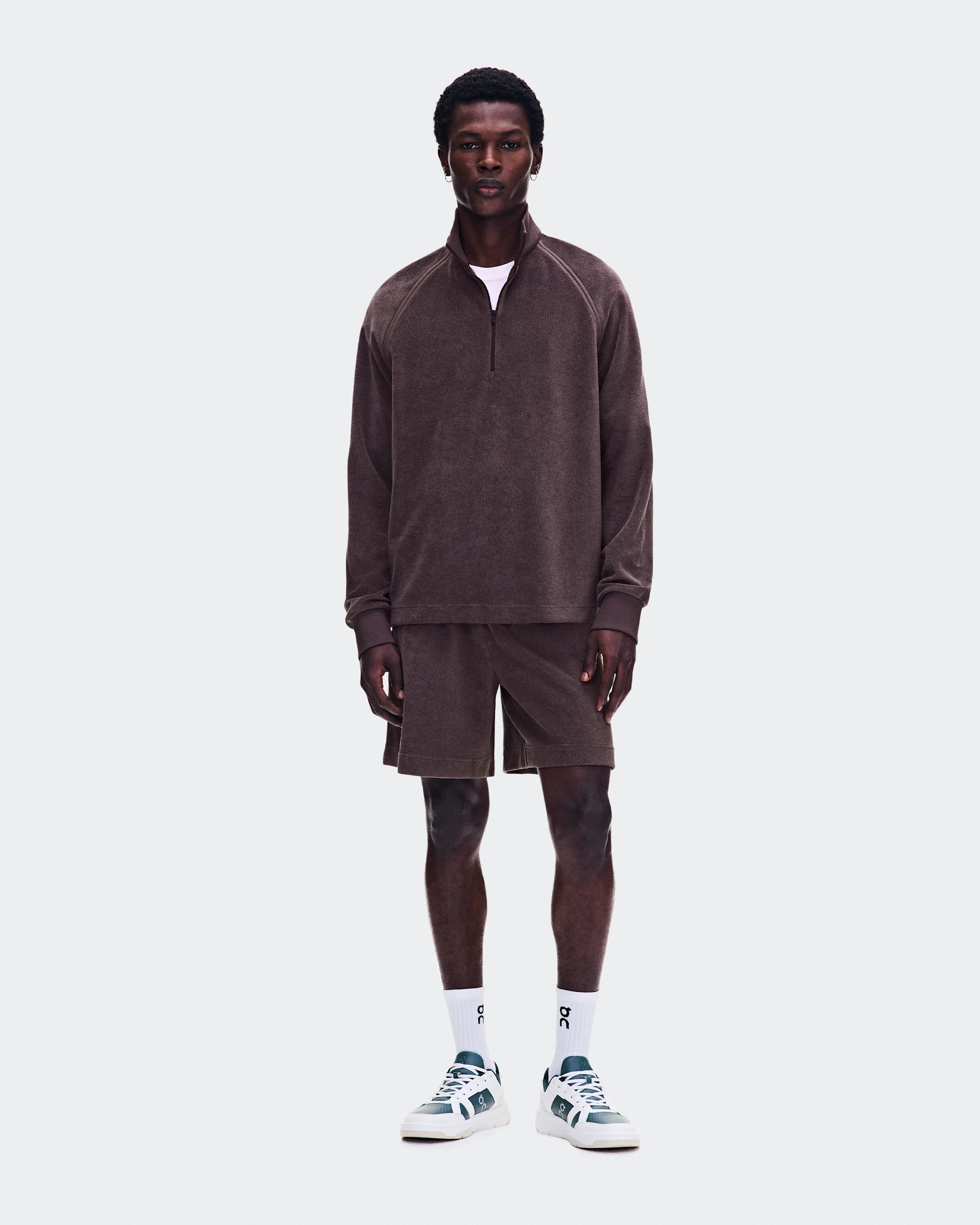 Men's Courtside Pullover Terry Inkwell - thumbnail 8