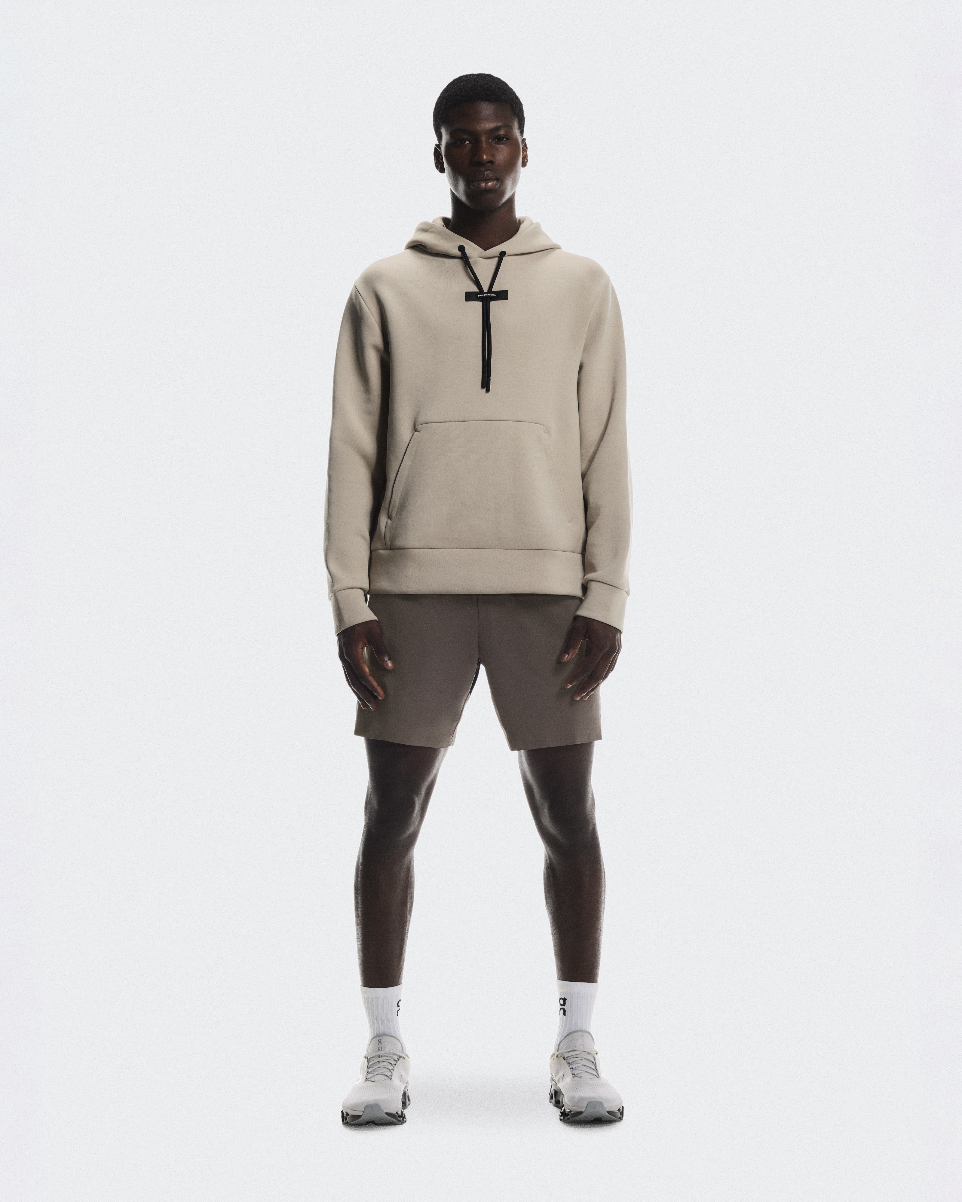 On Focus Tech Hoodie HoodieHoodie para Hombre en Desert, Talla: XL, Polyester