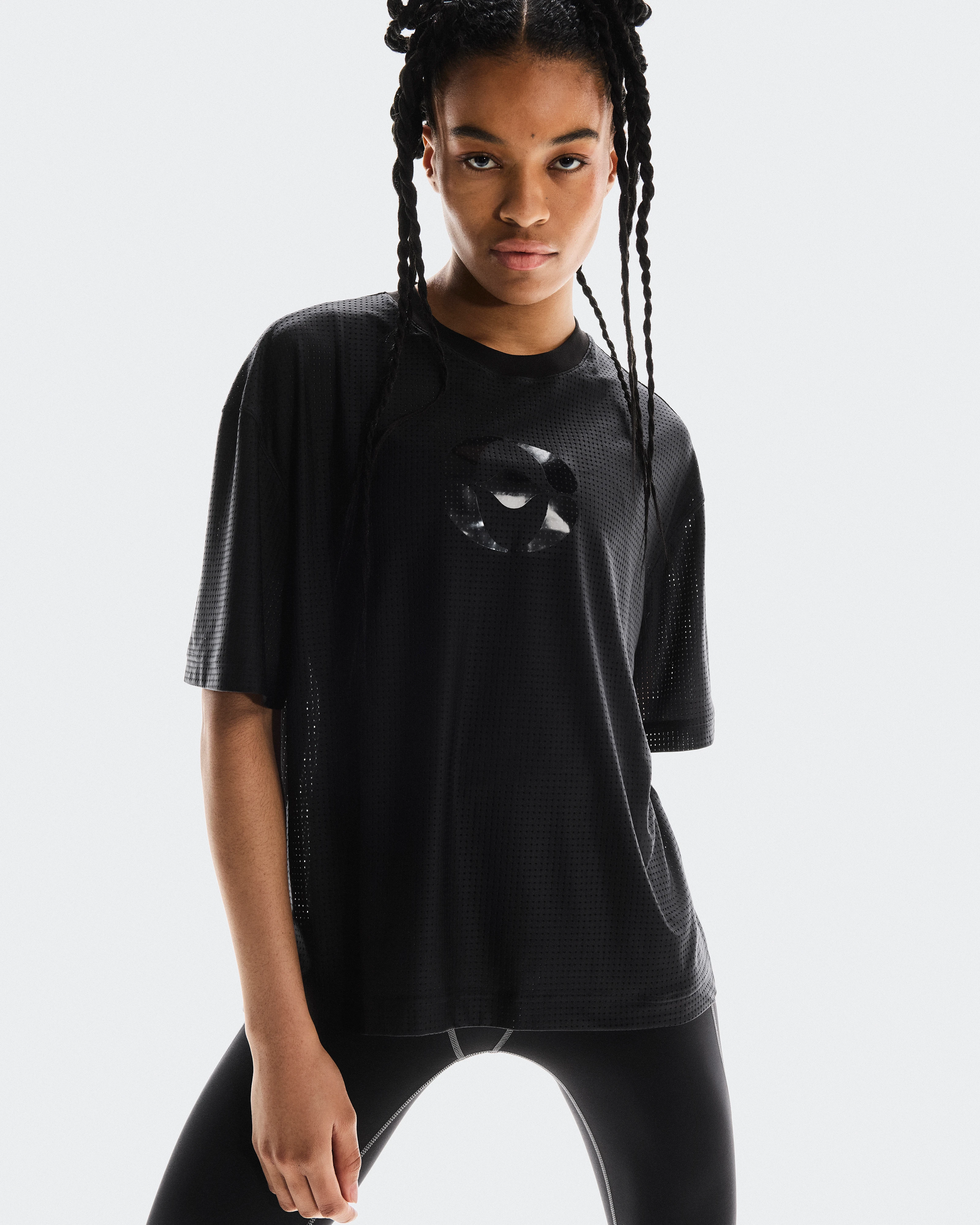 On CUT-OUT T FKA Black Unisex Oberteile