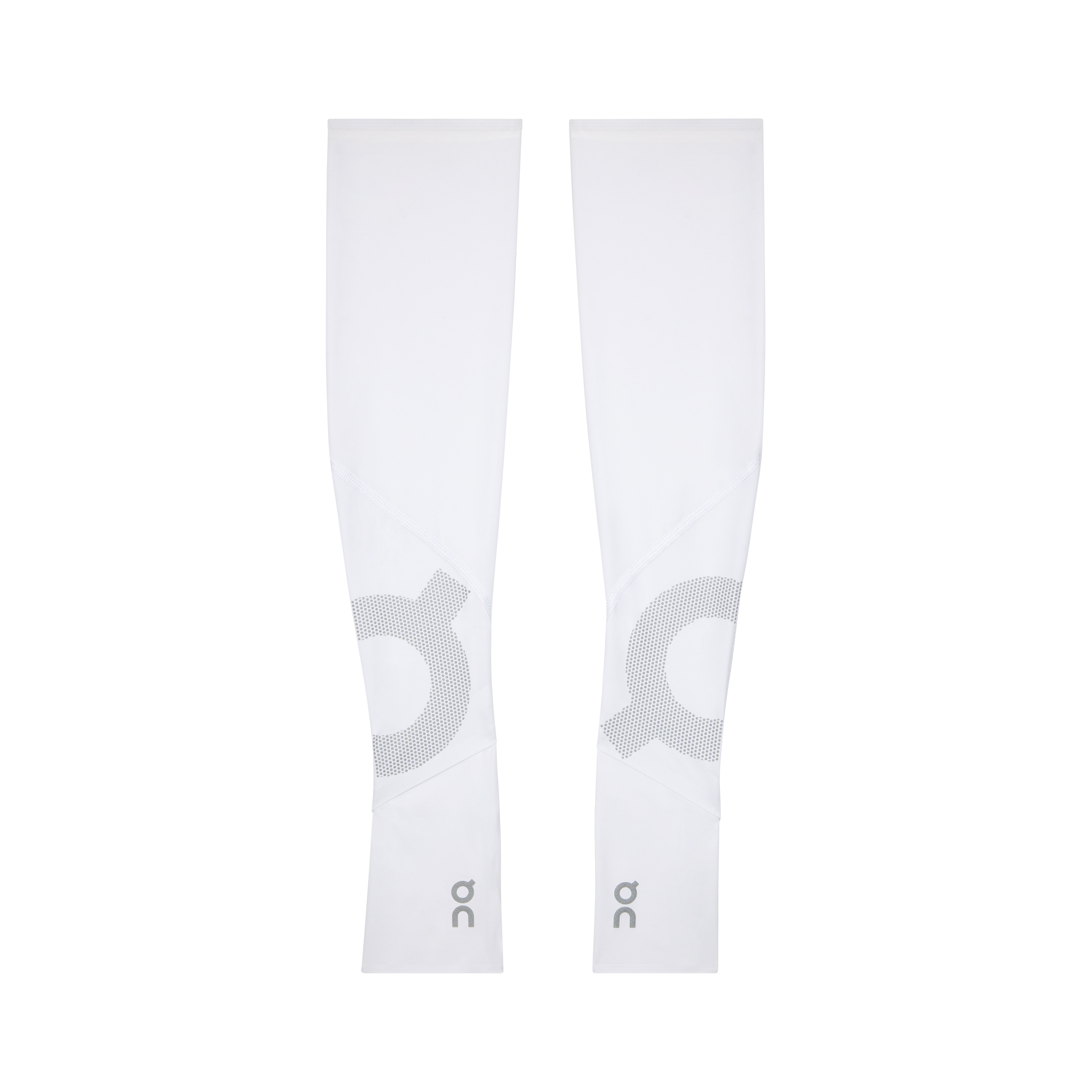 Solar Arm Sleeves in White