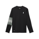 Train Long-T Graphic Long-Sleeve Shirt in Black