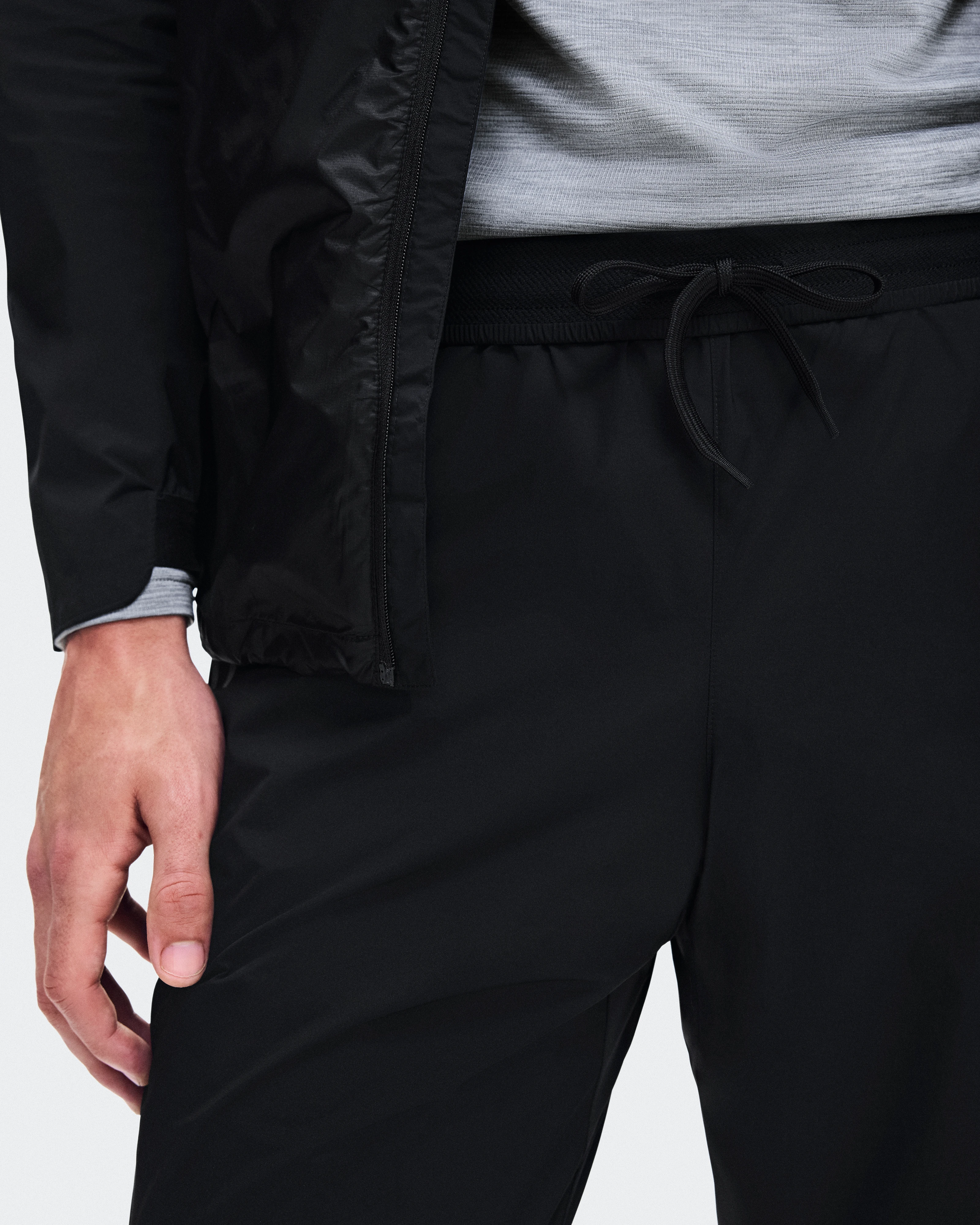 On Weather Pants Black Men Pants