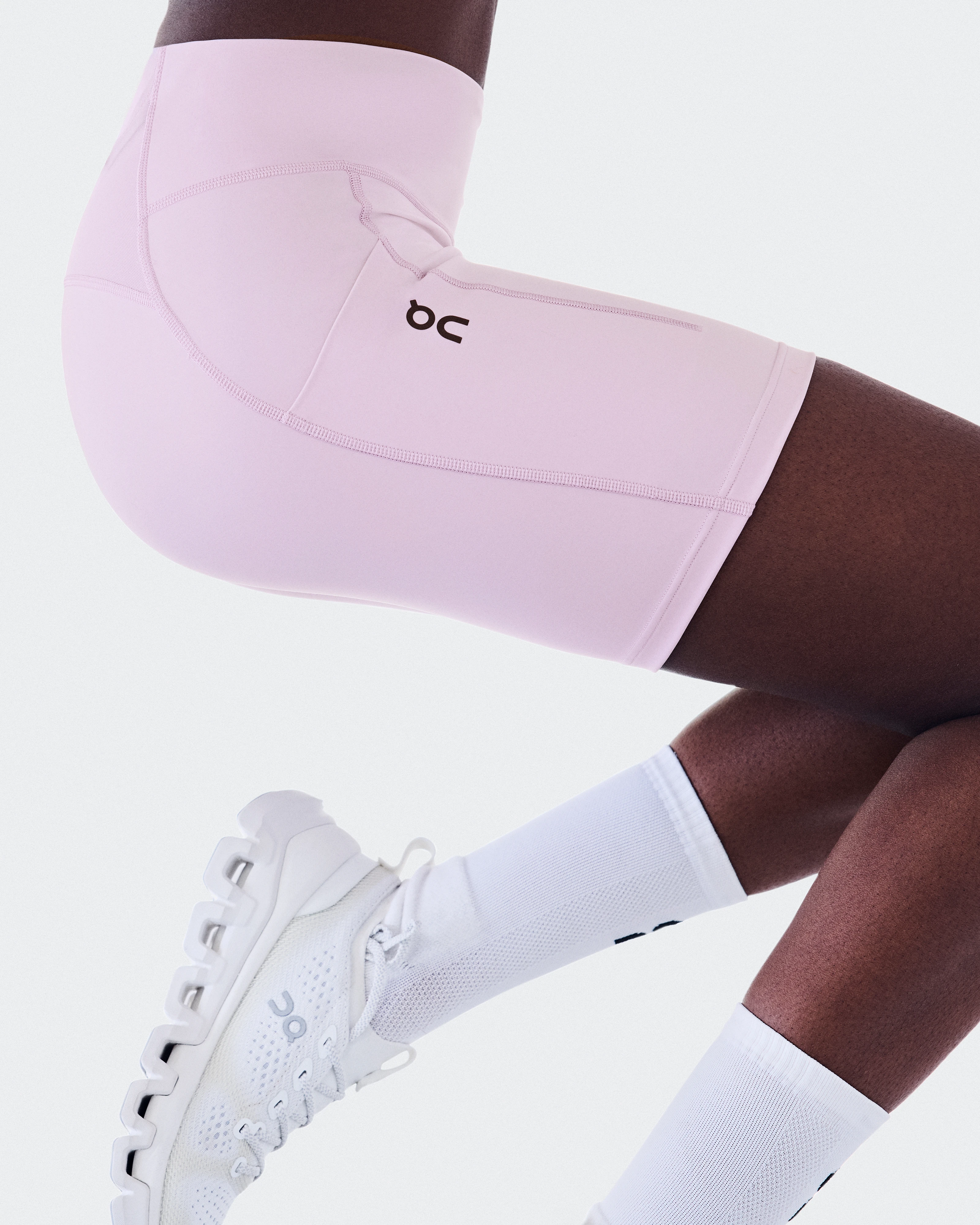 On Performance Tights Short Foxglove Women Tights