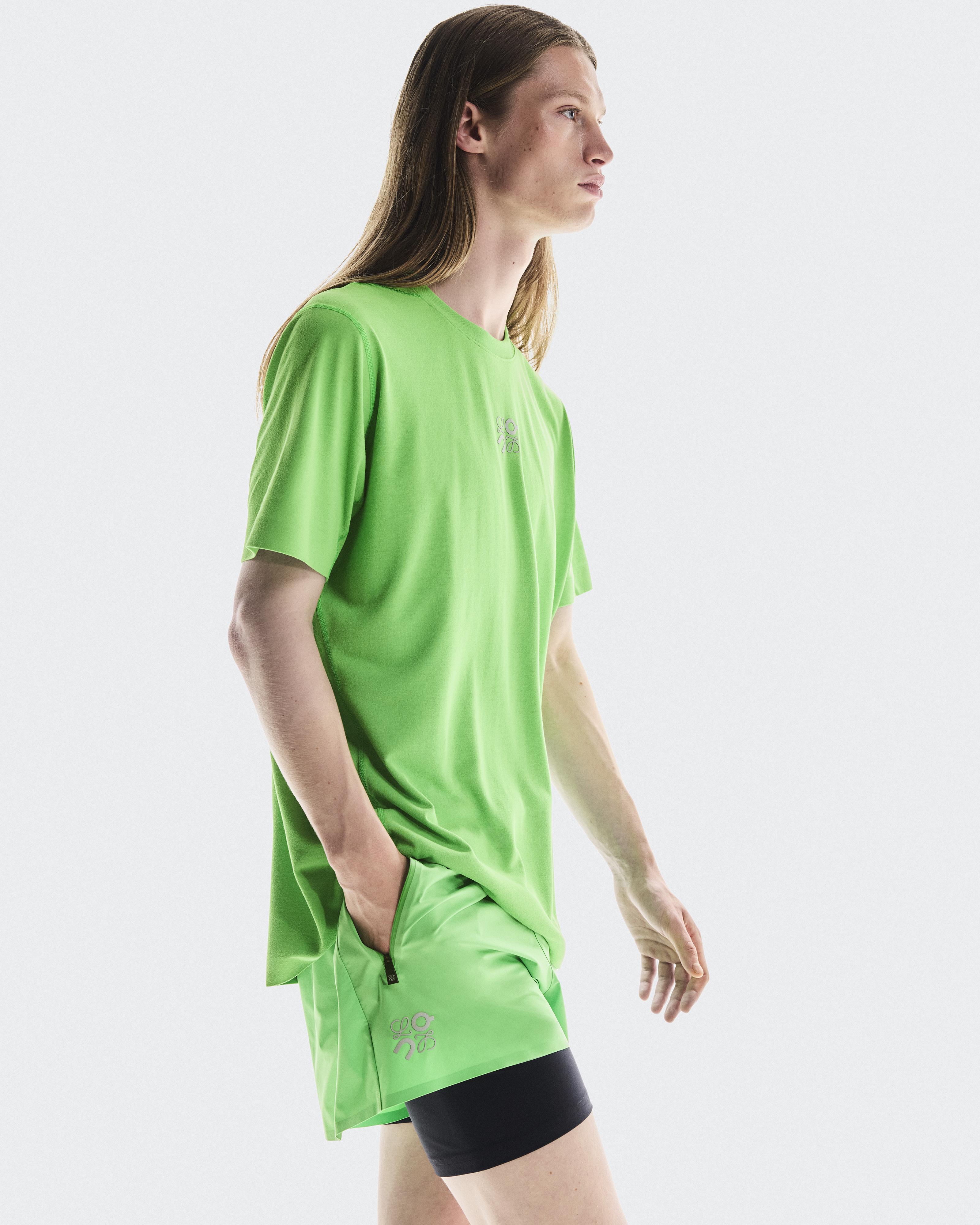 ショートパンツ LOEWE SHORTS (S540Y20L47 BOTTLEGREEN) Buy Loewe Elasticated Shorts 'Bottle Green' - S540Y20L47