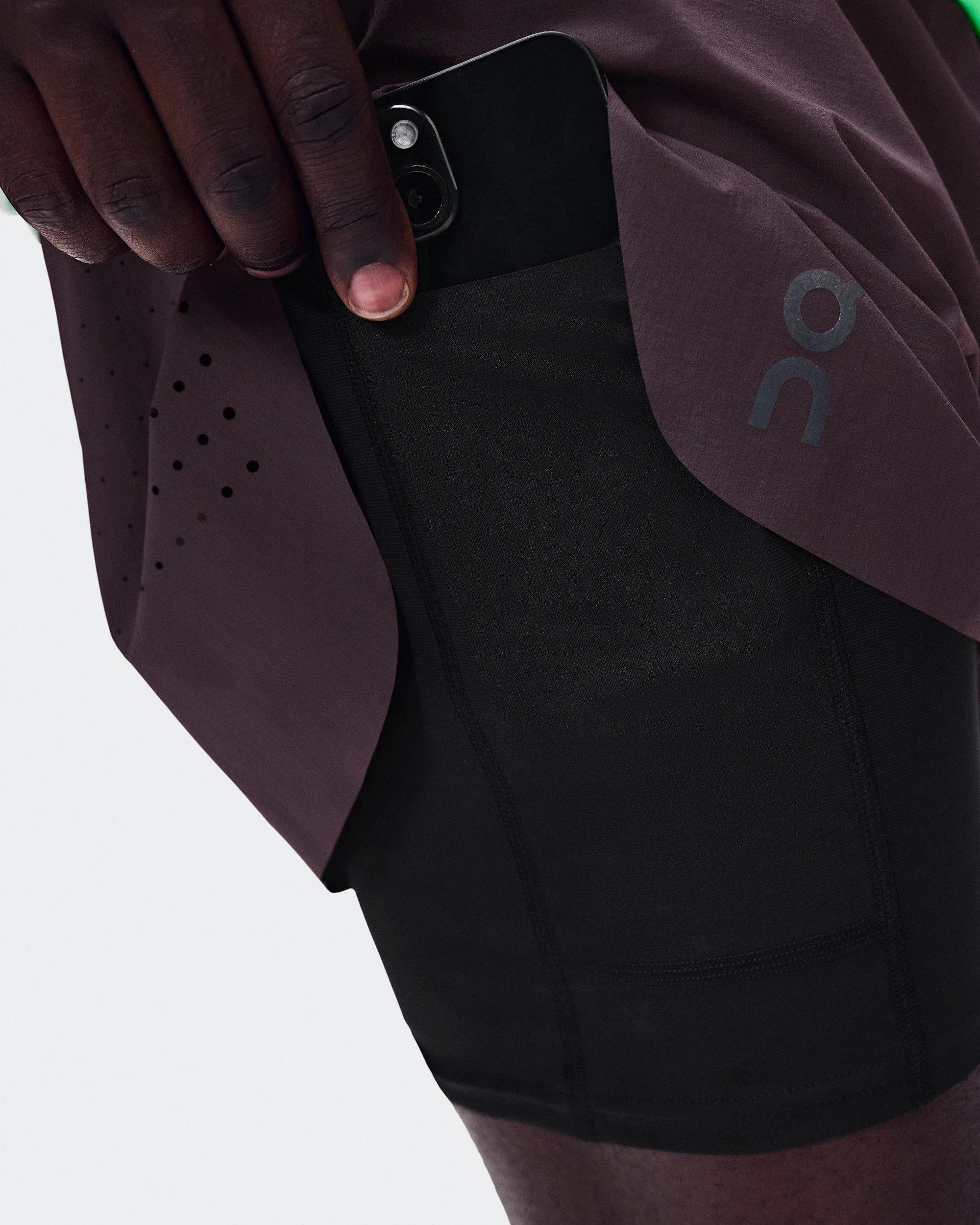 Men's Zero 2-in-1 Shorts Urchin | Black - thumbnail 8