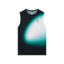 Court Tank Top Swing in Black/Neem