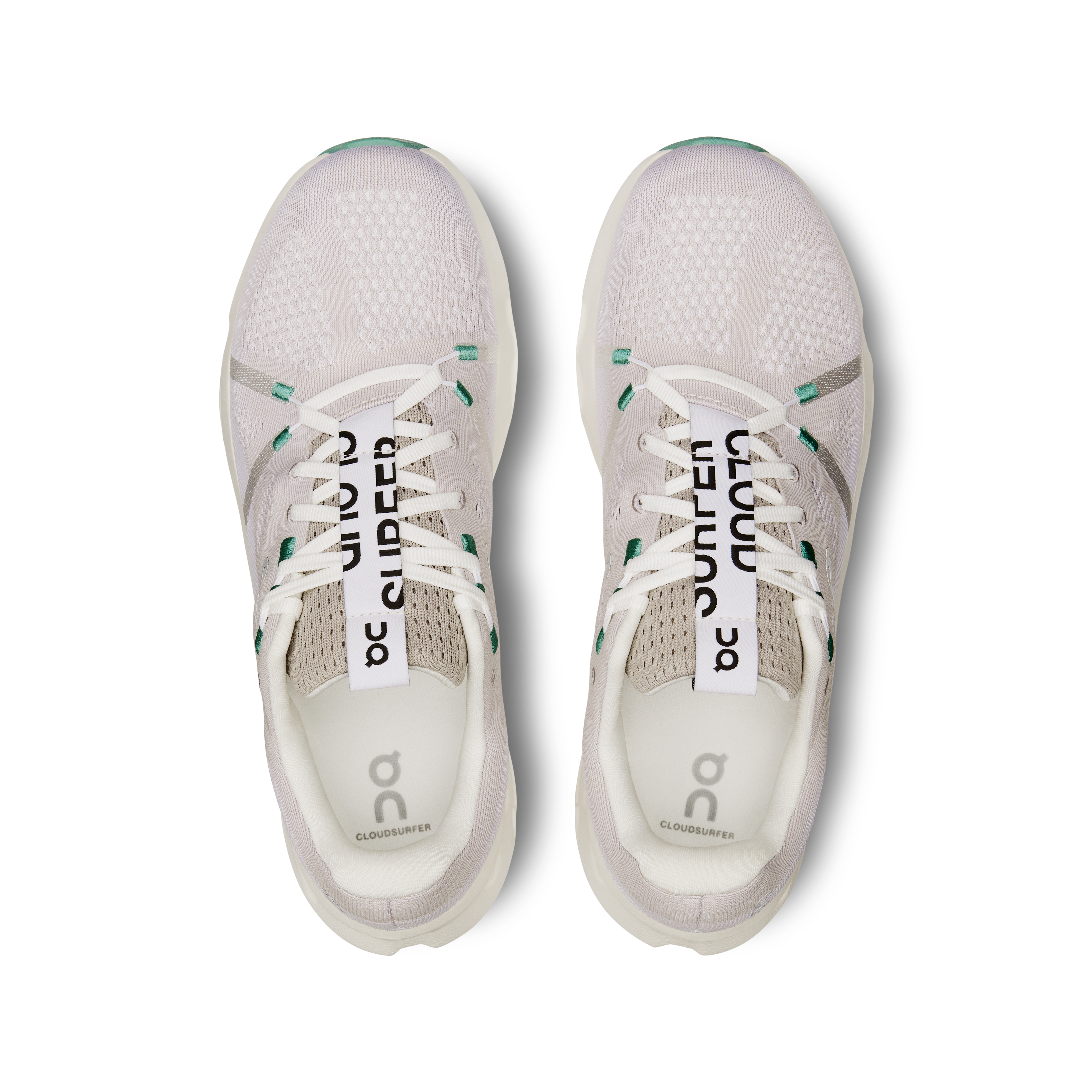 On Cloudsurfer Pearl & Ivory Hombre Road running Calzado