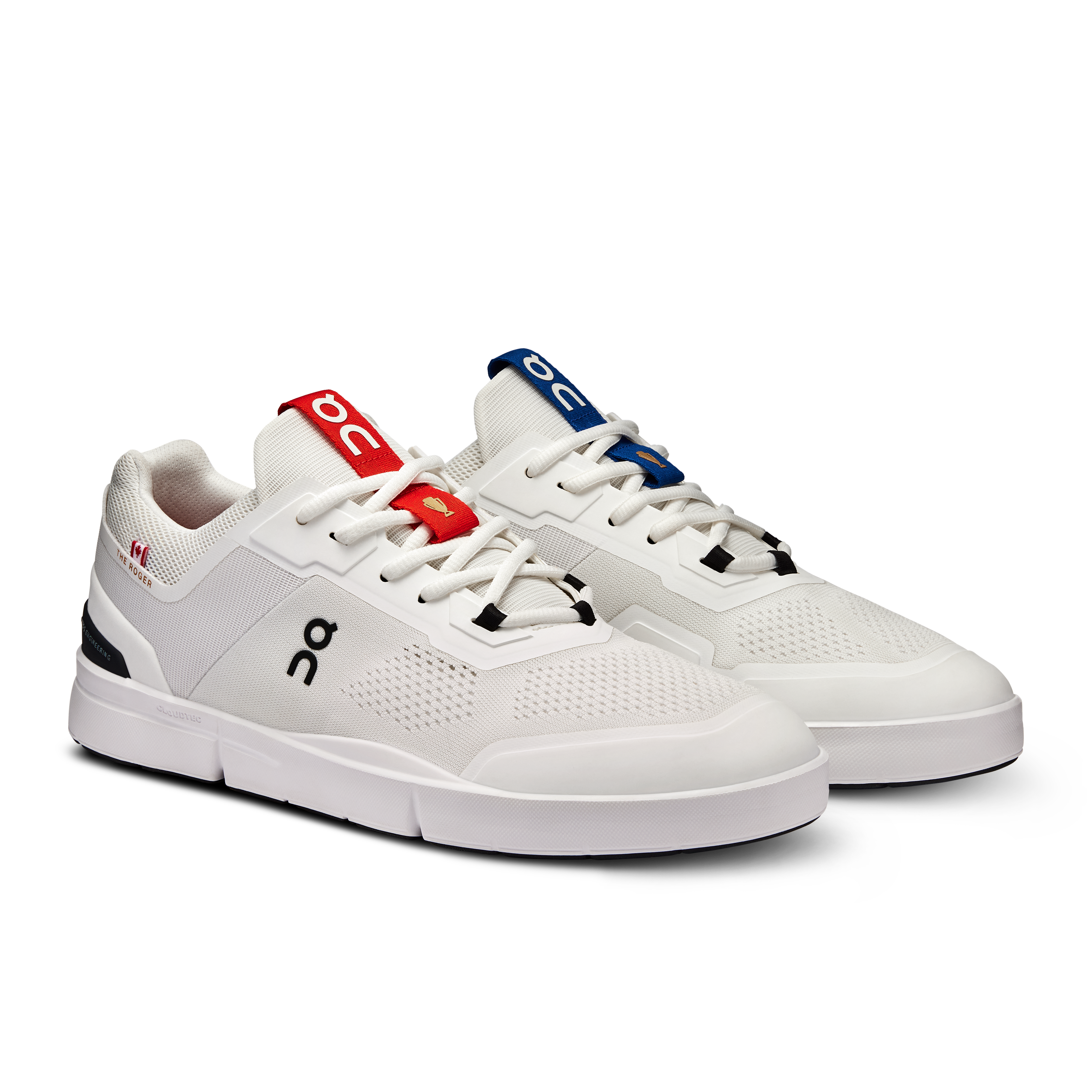 スニーカー On 3WD11480462 Sneakers modello The Roger Spin in tessuto Women's THE ROGER Spin LC | White & Black | On Canada
