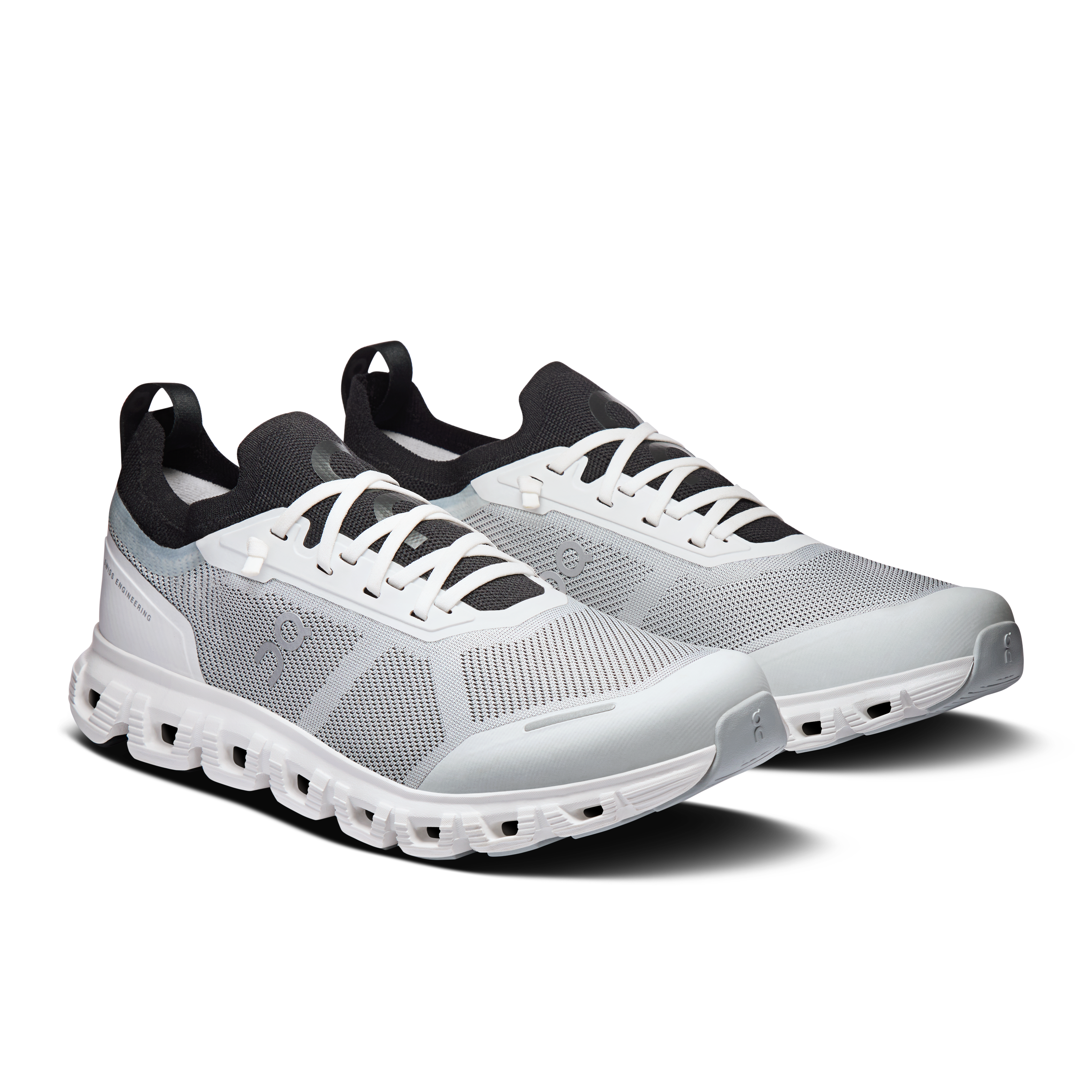 On Cloud 6 Versa White & Black Men Active life Shoes