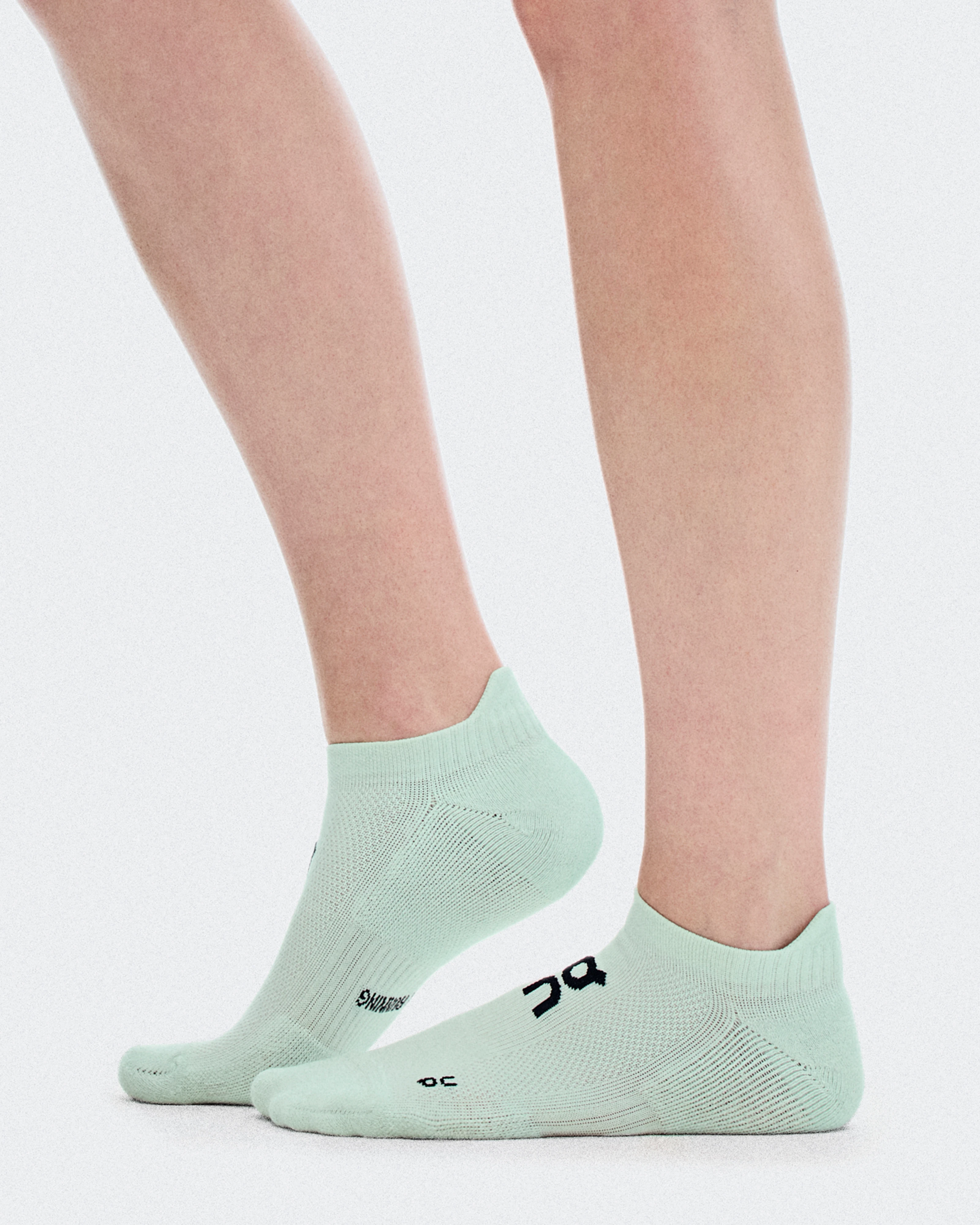 On Core Run Sock Mid 2P Flurry & Wash Unisex Socks