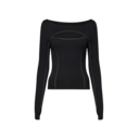 Studio Long Sleeve FKA Long-Sleeve Shirt in Black