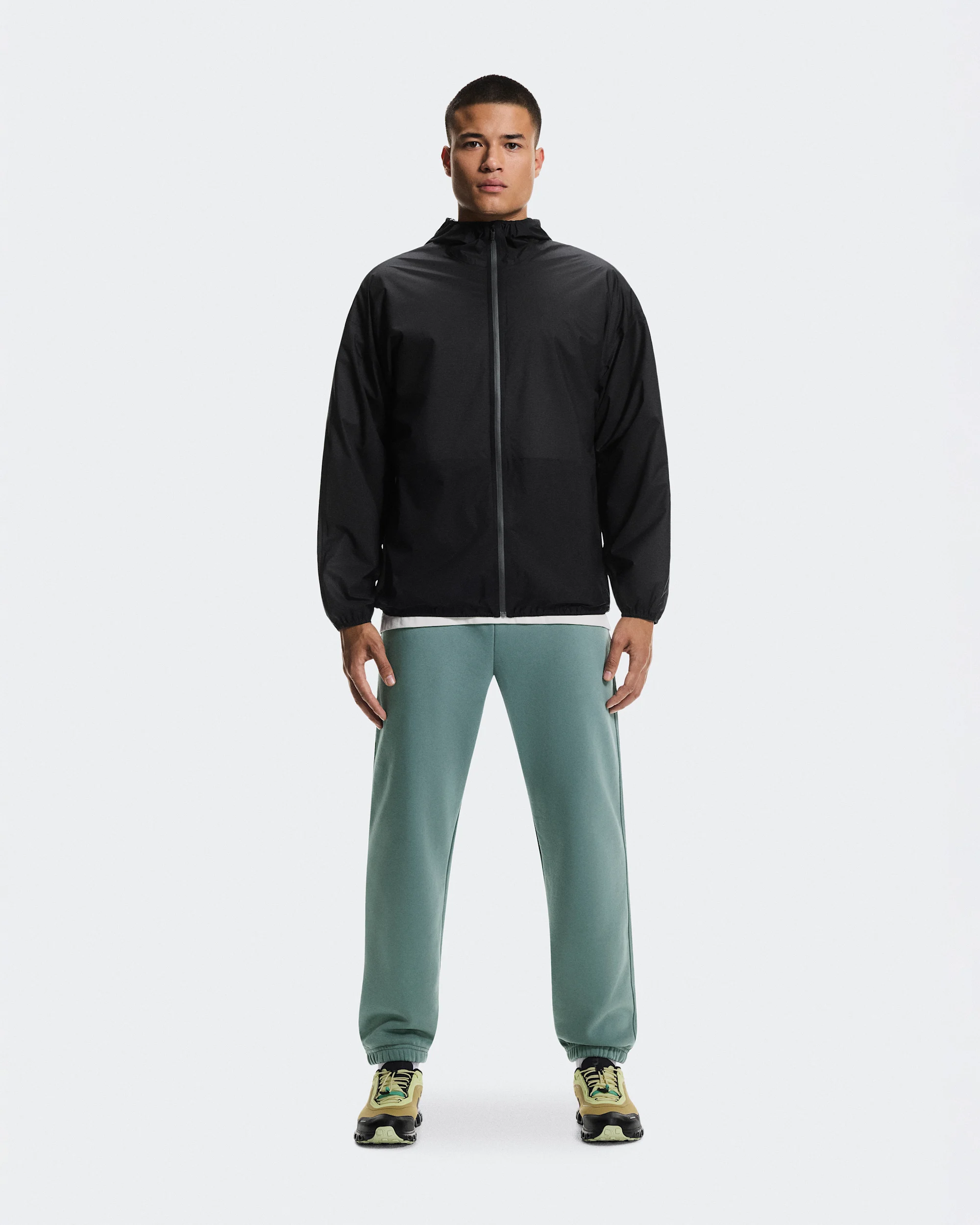 Men's Explore Lightweight Waterproof Jacket Black
