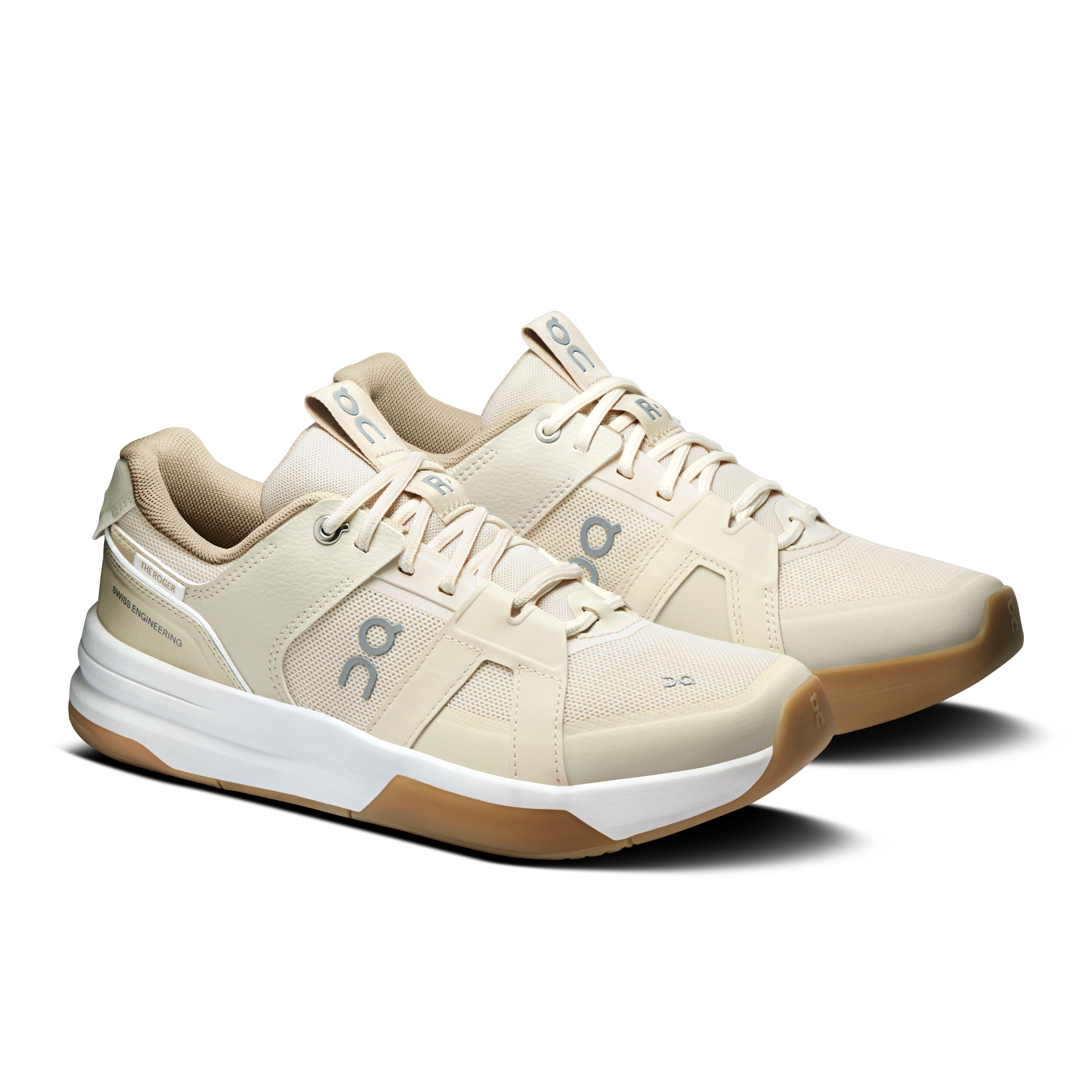 On THE ROGER Clubhouse Pro 2 Grain & Dew Women Tennis Shoes