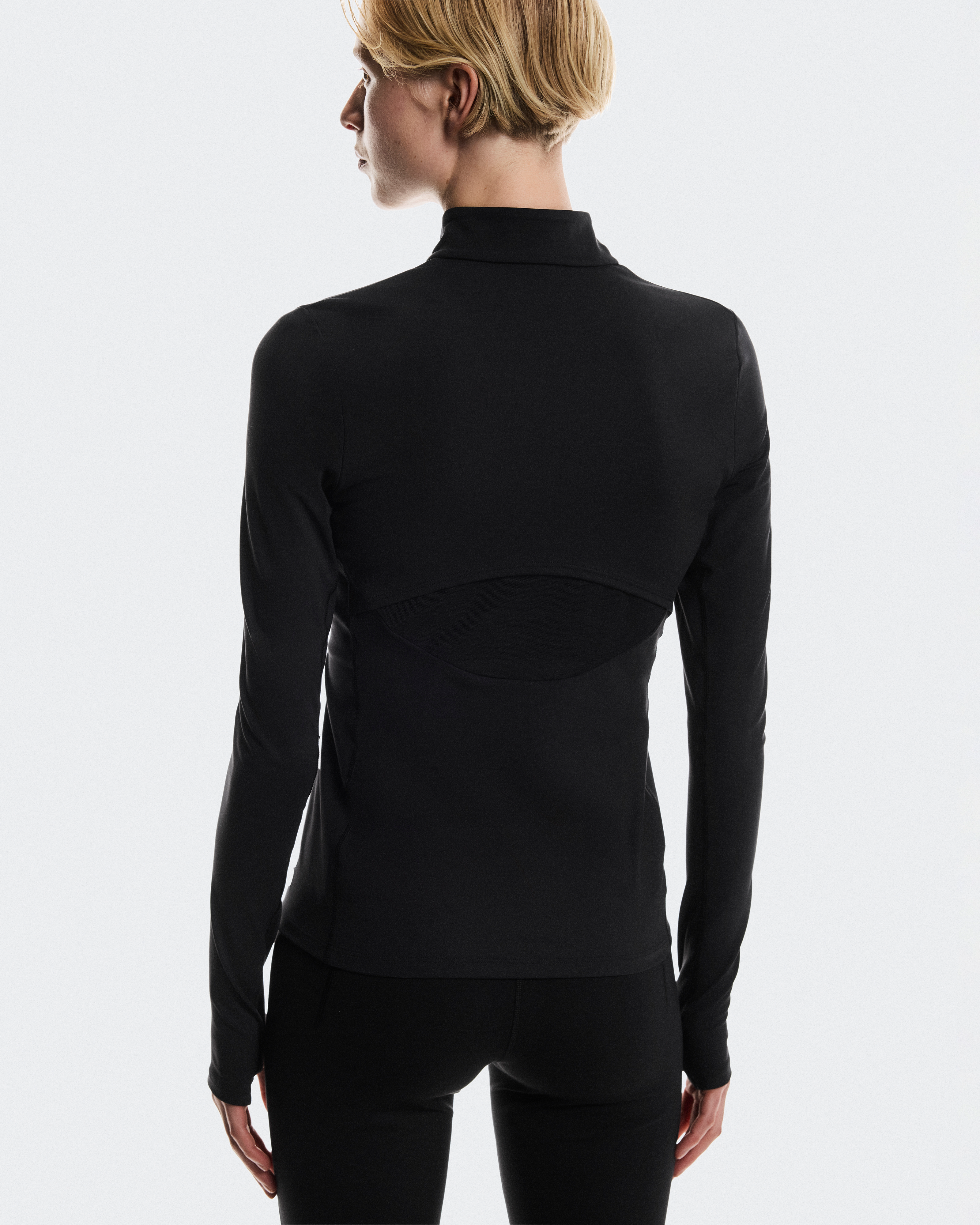 سترة الاستوديونحيف / Black / L