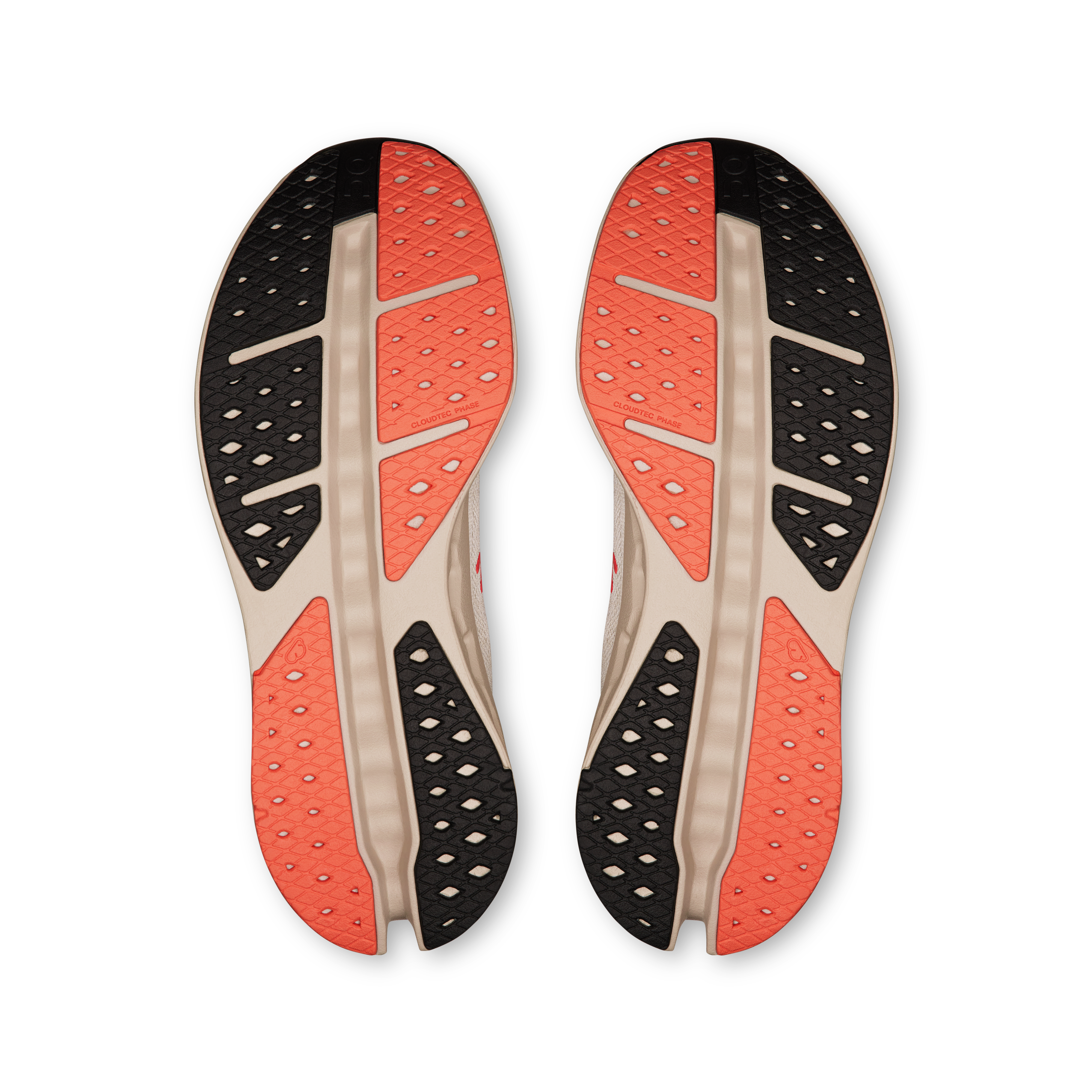 On Cloudsurfer Max Ivory & Salmon メンズ ロードランニング シューズ