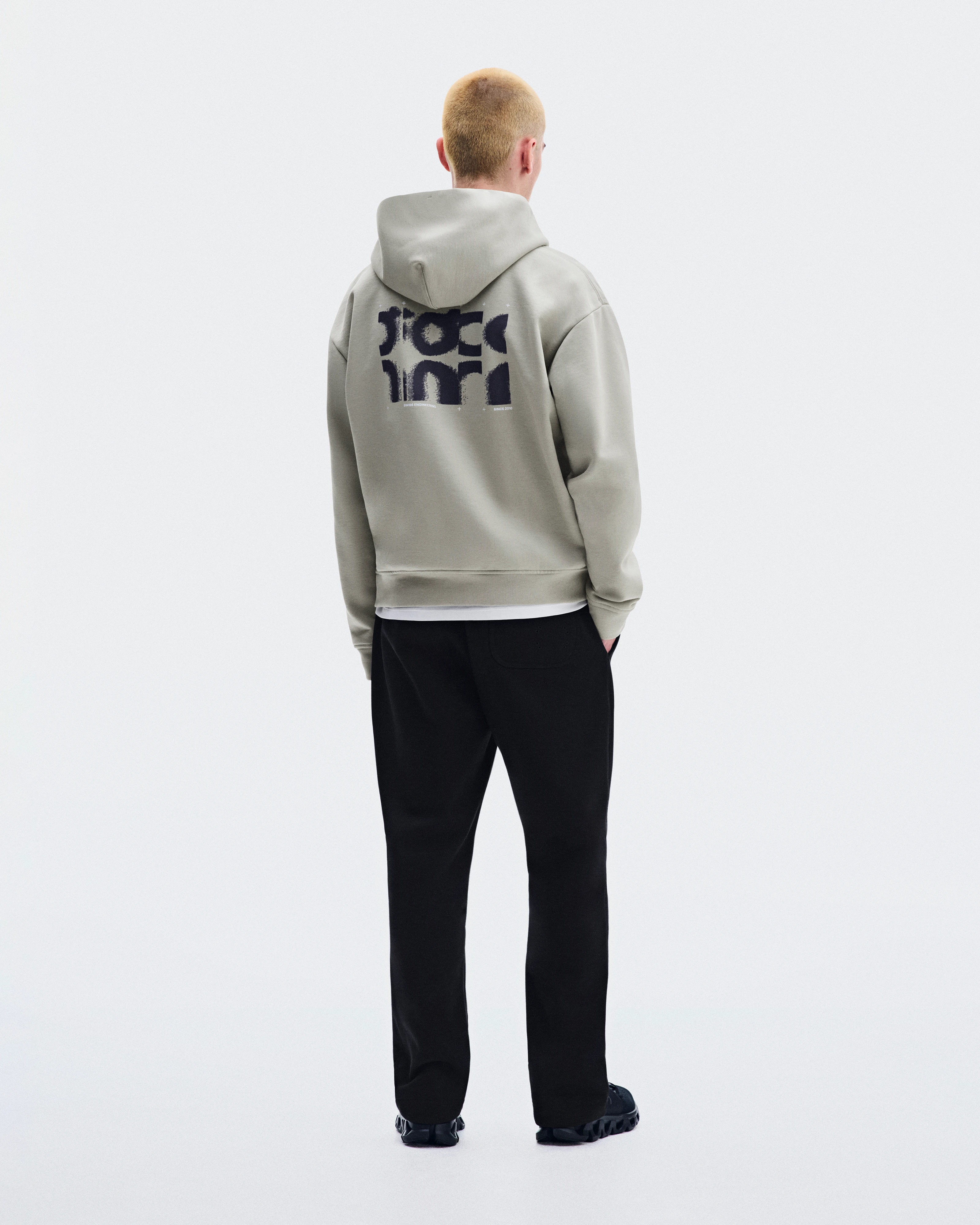 On Club Collective Full Zip Pixel Brume メンズ フーディ＆スウェットシャツ