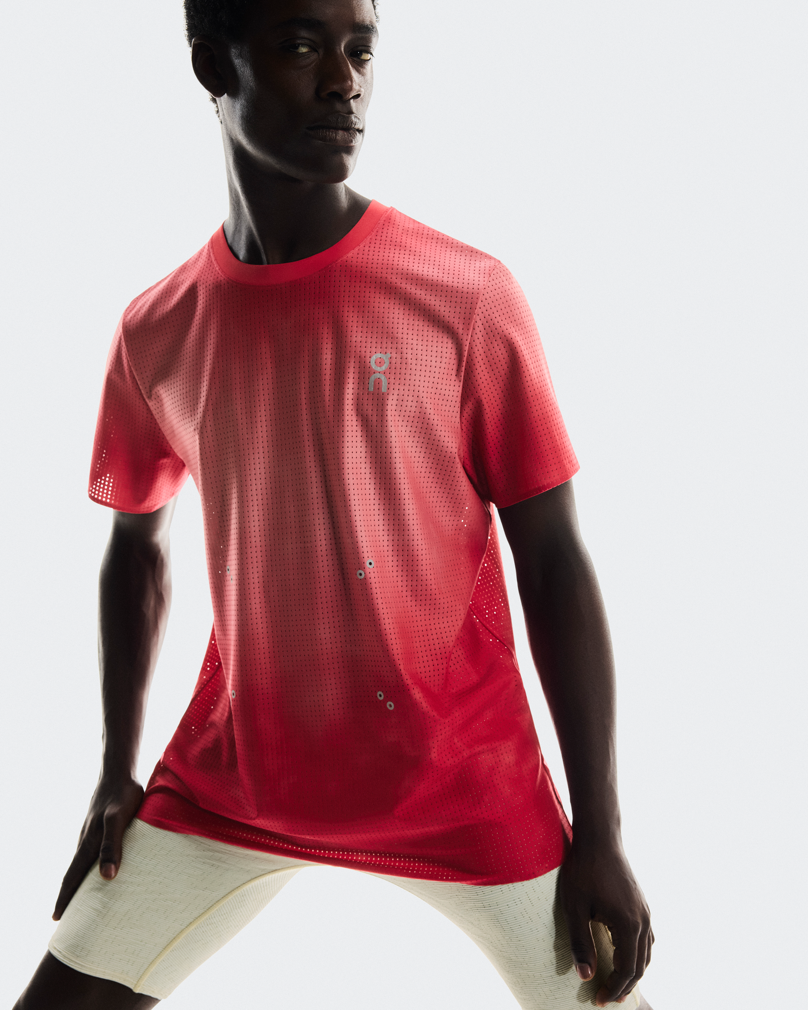 Pace Mesh-Tالرجال / Red / L