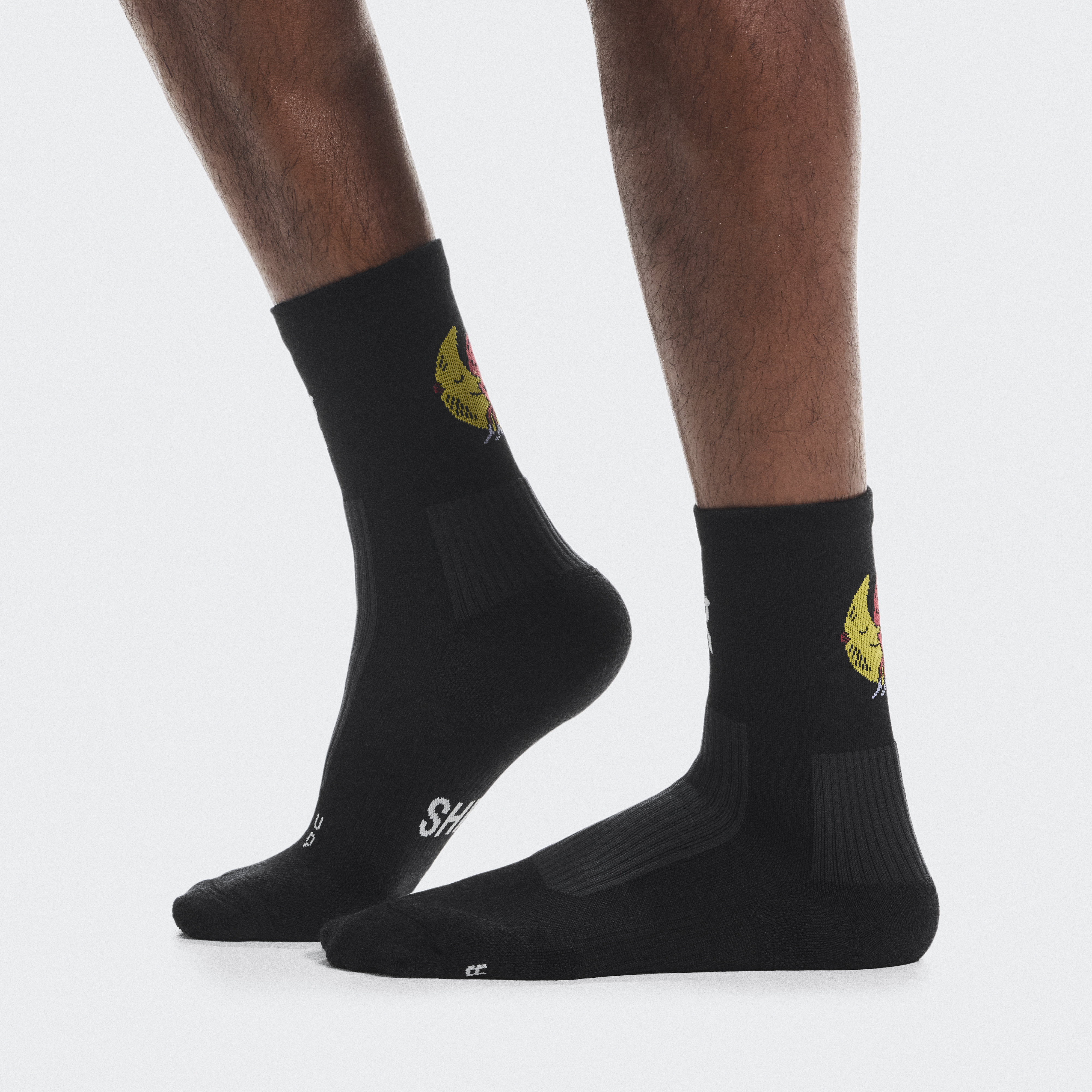 Merino Sock SHF in Black