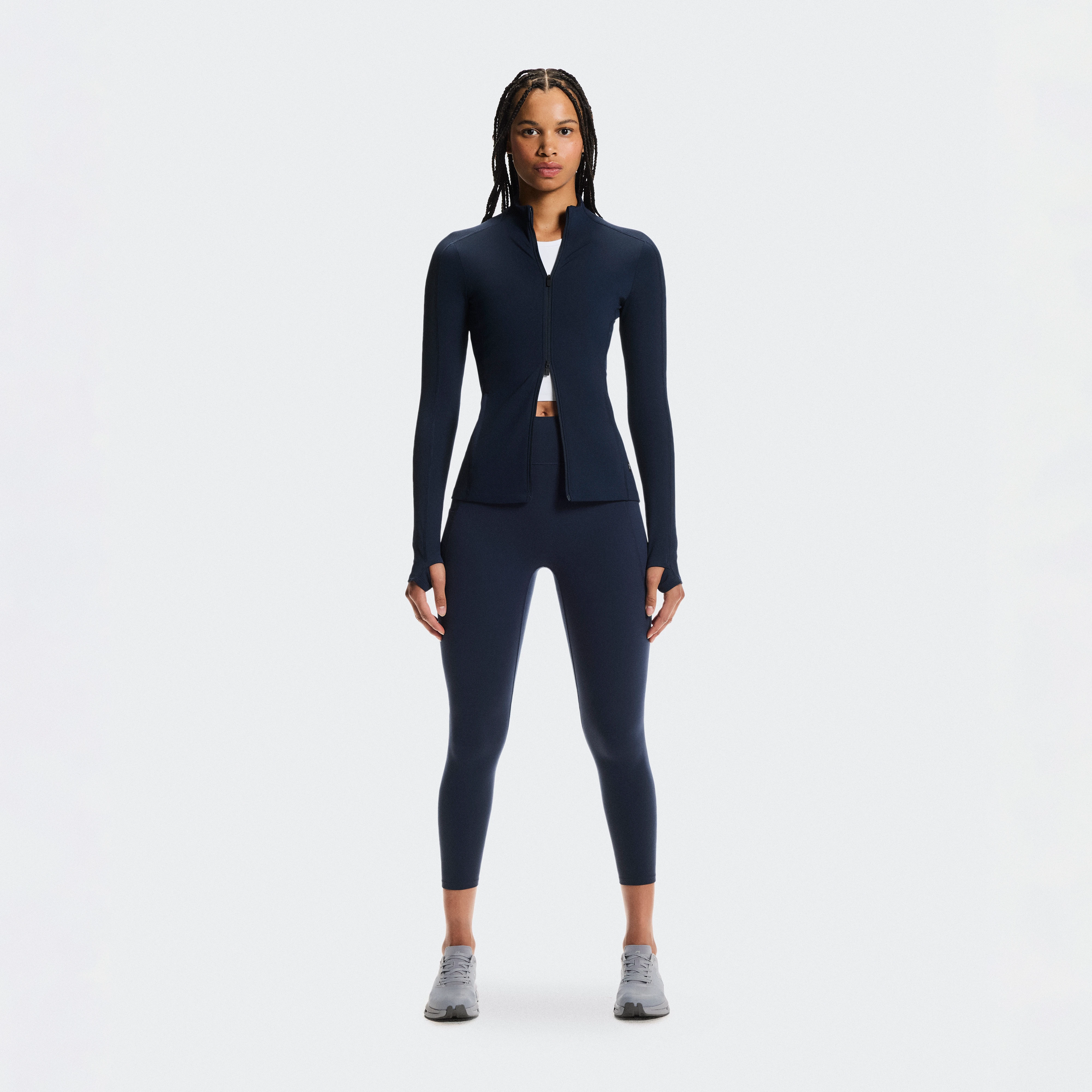 On Studio Tights 7/8 Blue Women Women – Low-impact training Tights