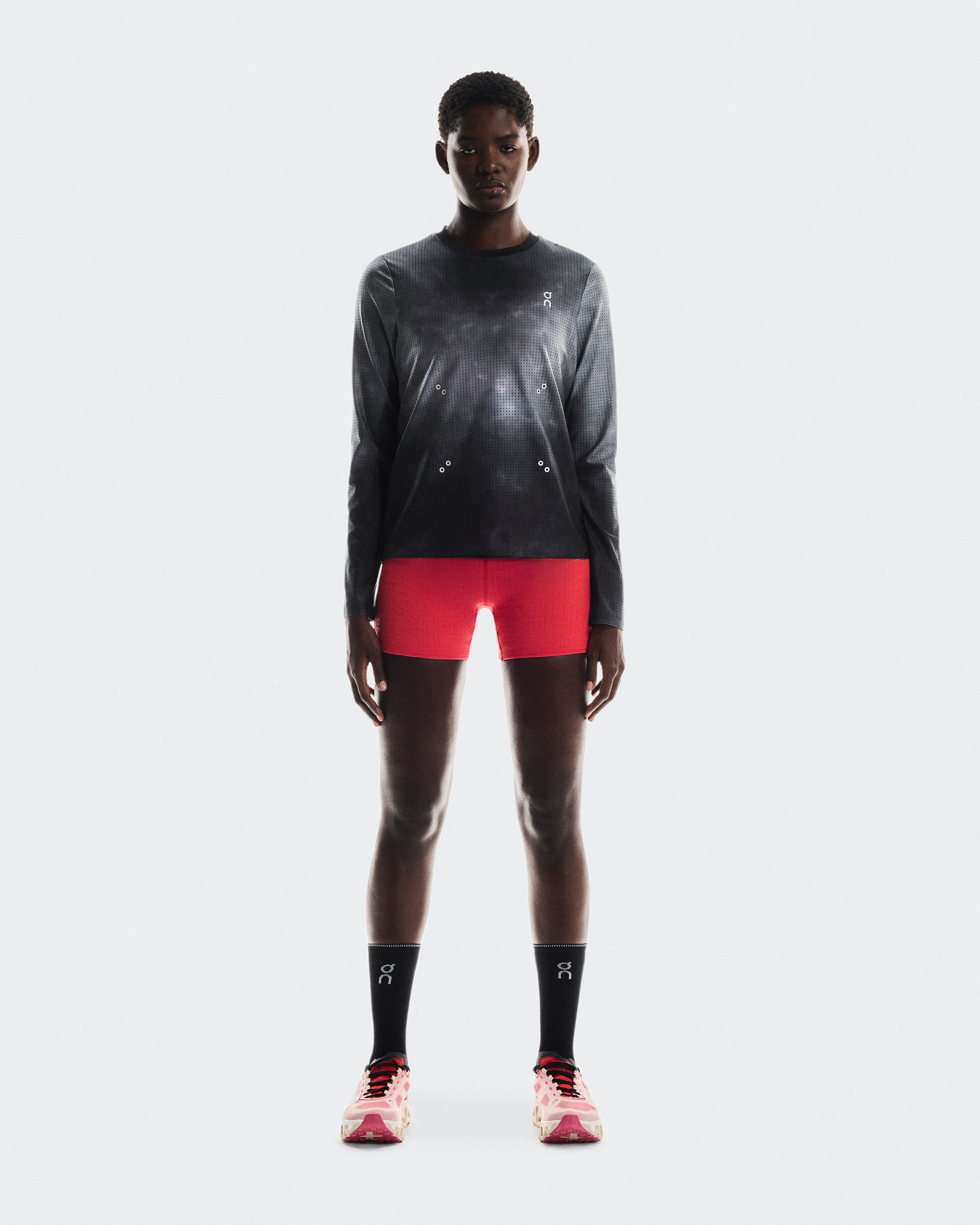 Pace Mesh Long-TWomen / Black / L
