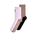 Trail Sock High 2P in Foxglove/Ash