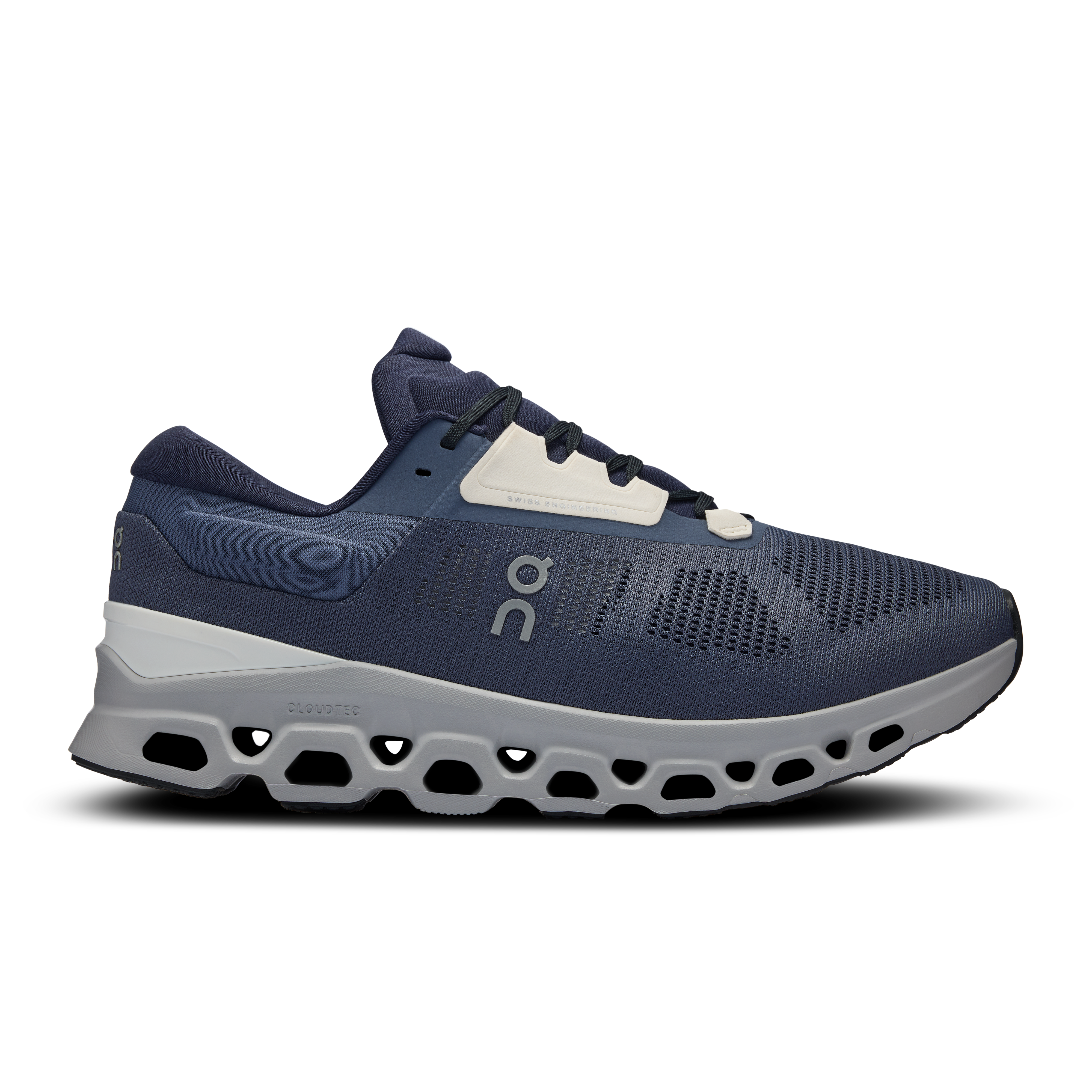 Cloudstratus 3 Road Running Shoe in Metal/Glacier