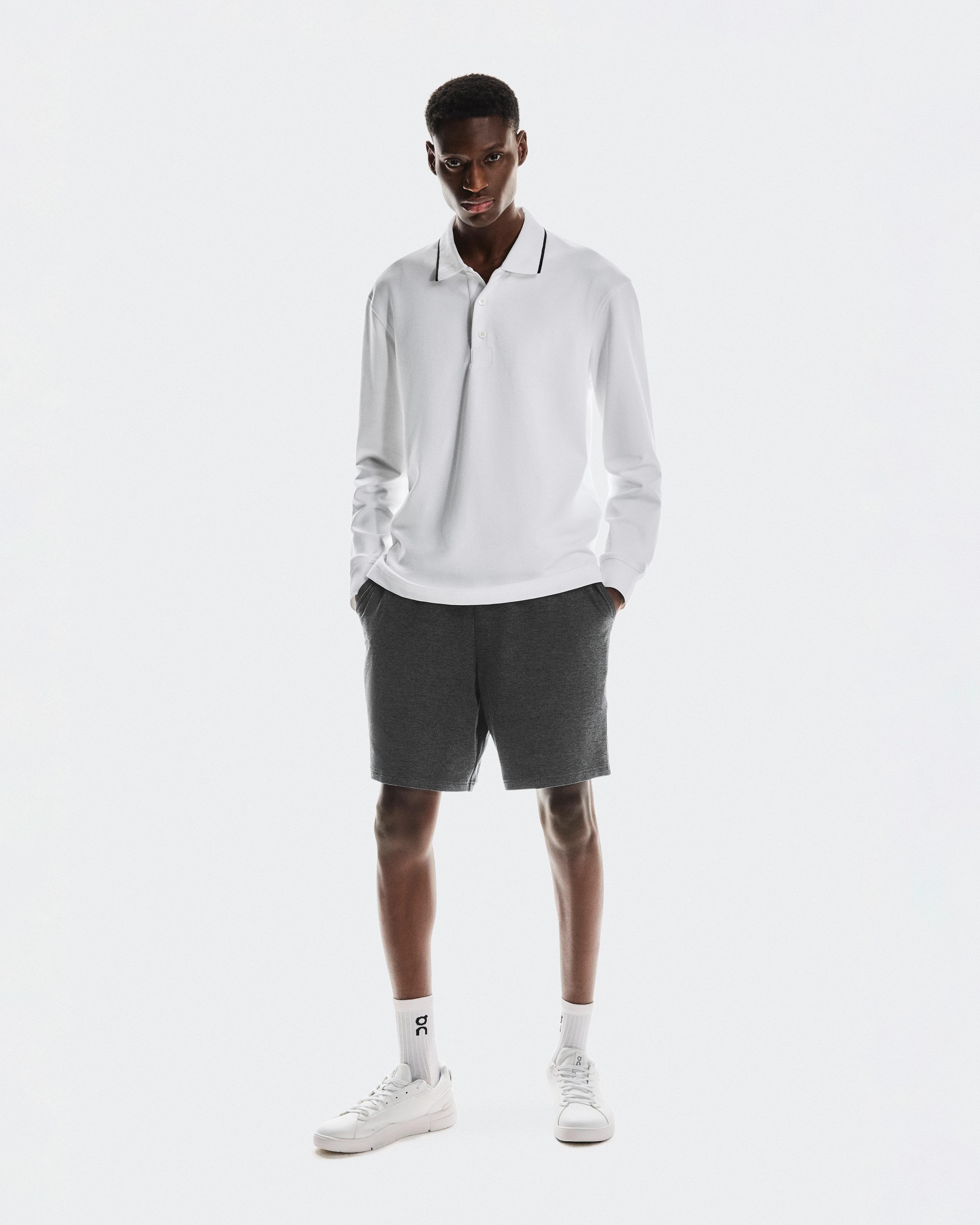 On Courtside Shorts Slate Men Shorts