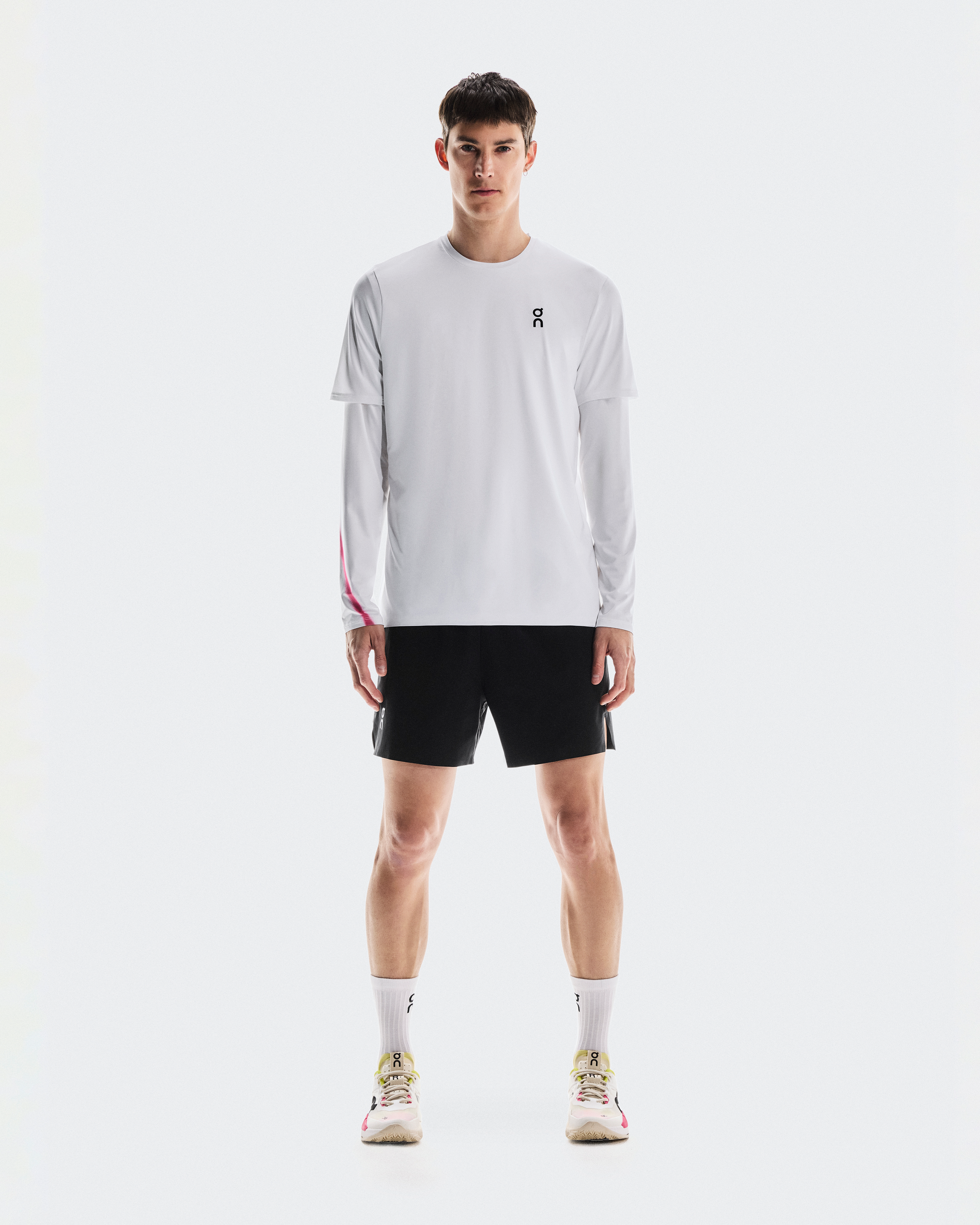 On Court-T, All White, Men