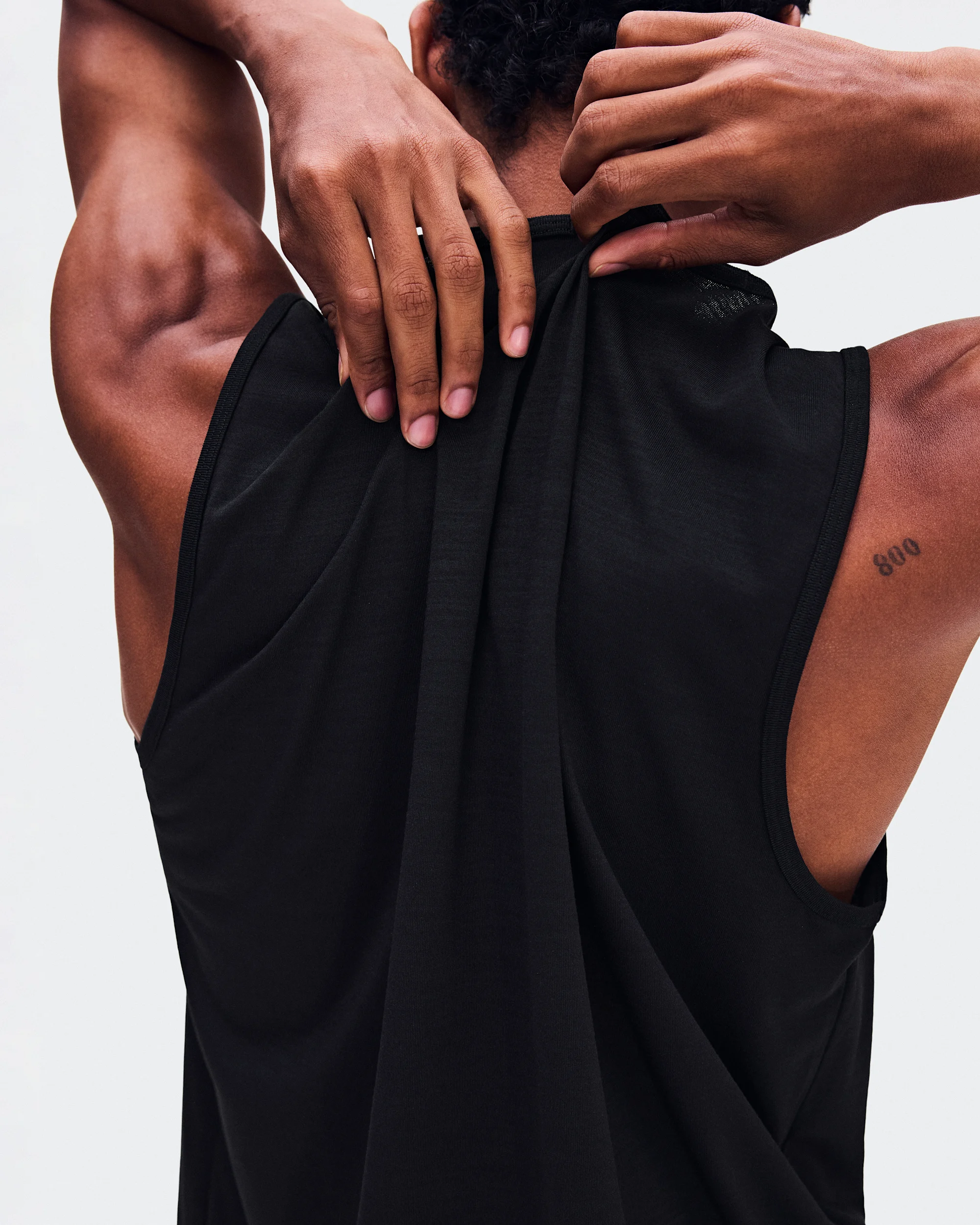 Men's On Run Tank Black - thumbnail 6