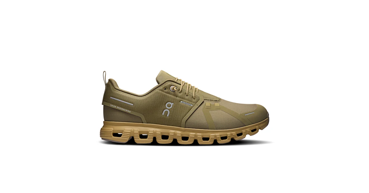 Tenis Cloud 6 Waterproof para hombre verde olivo y beige · On