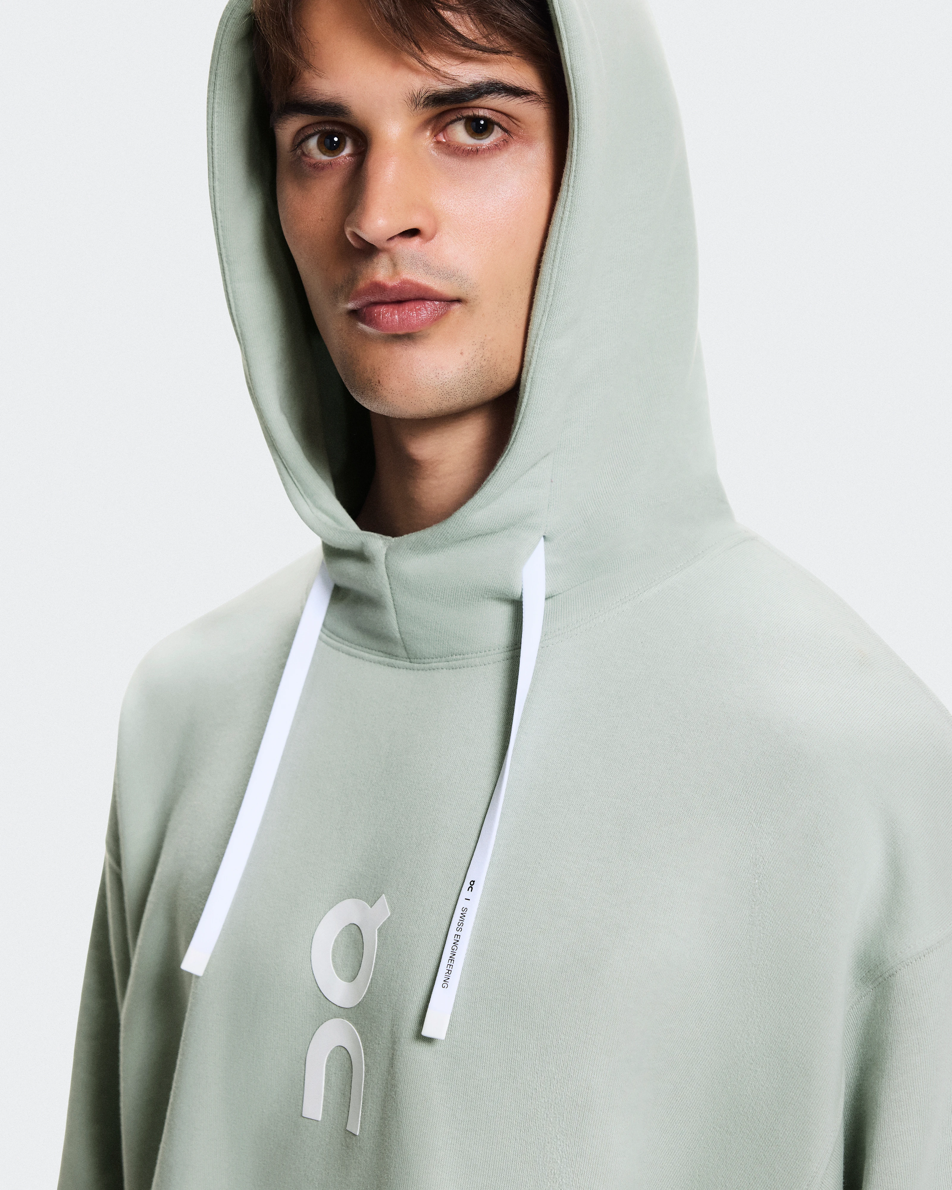 On Club Hoodie Mineral Men Hoodies and sweatshirts