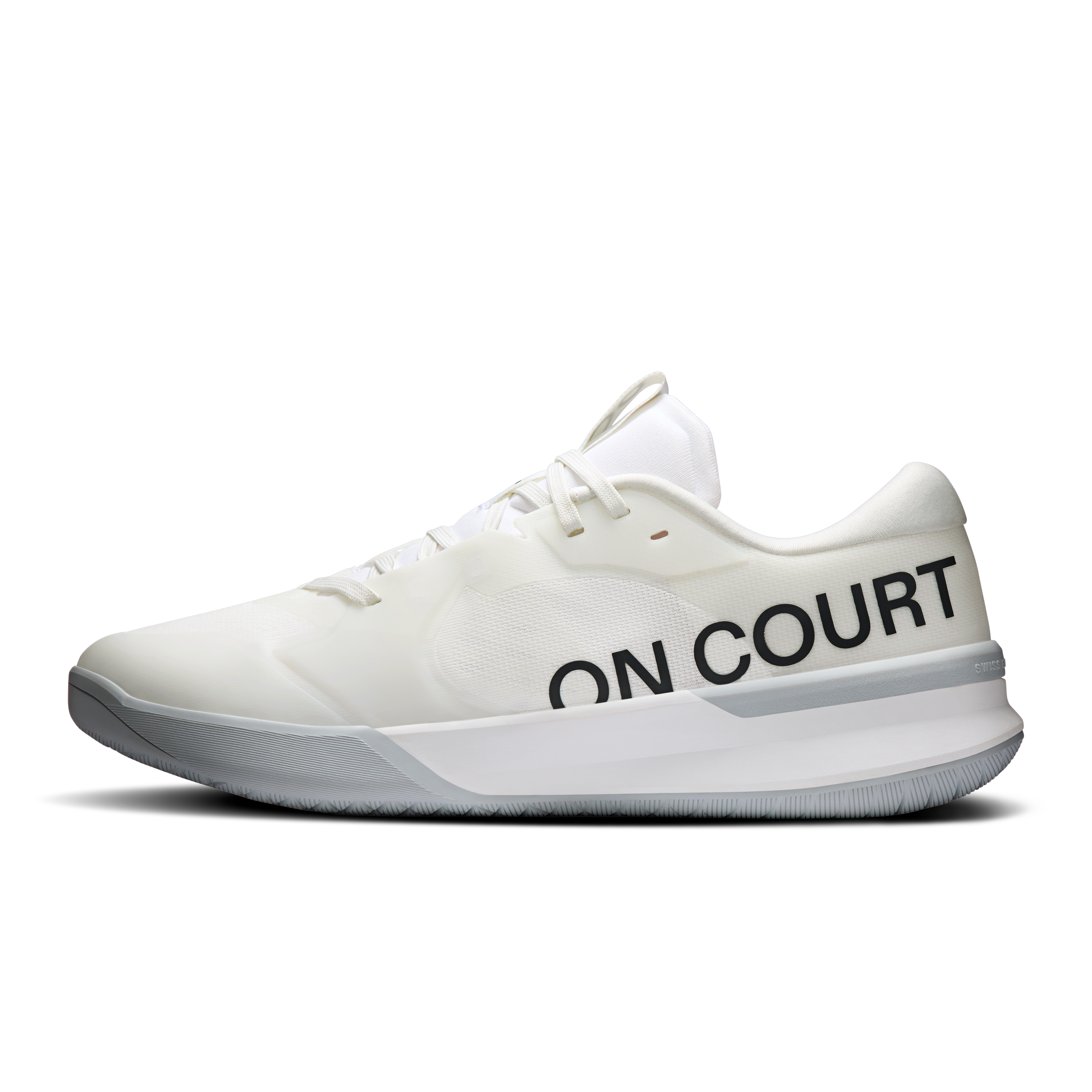 On THE ROGER Pro 3 White & Pink Men Tennis Shoes