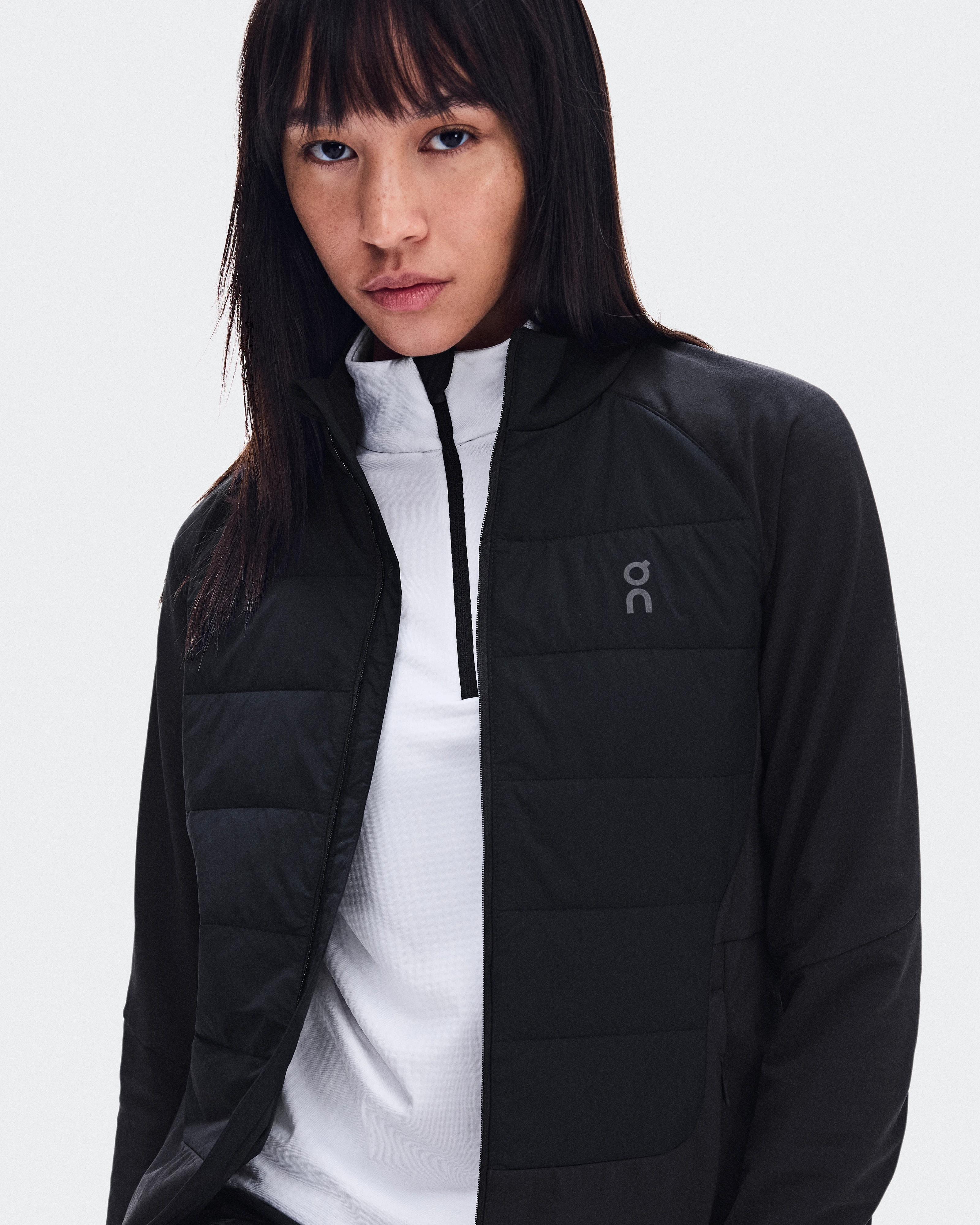 On Weather Hybrid Jacket Black Women Jackets